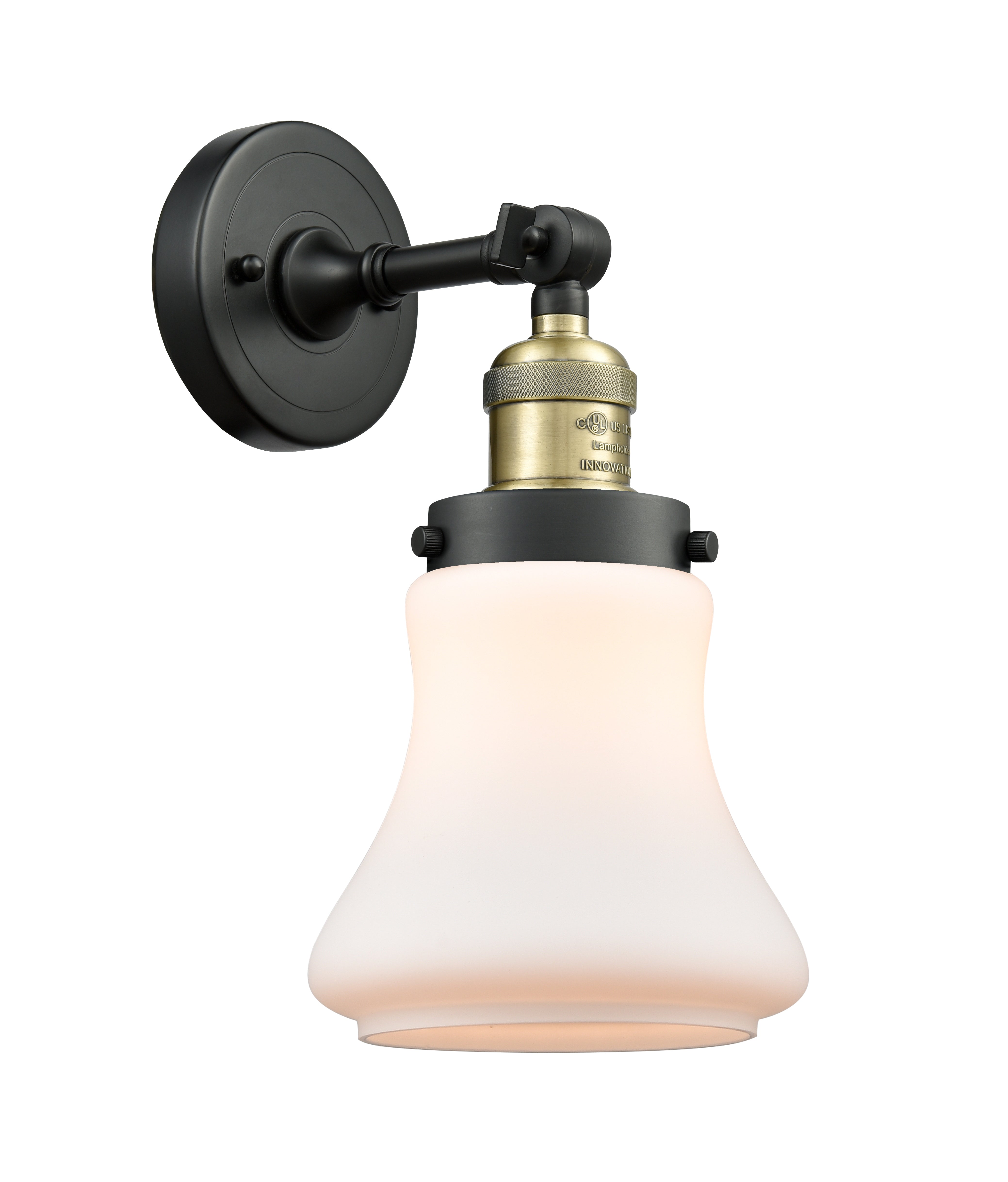 Franklin Restoration Sconce Cast Brass Finish