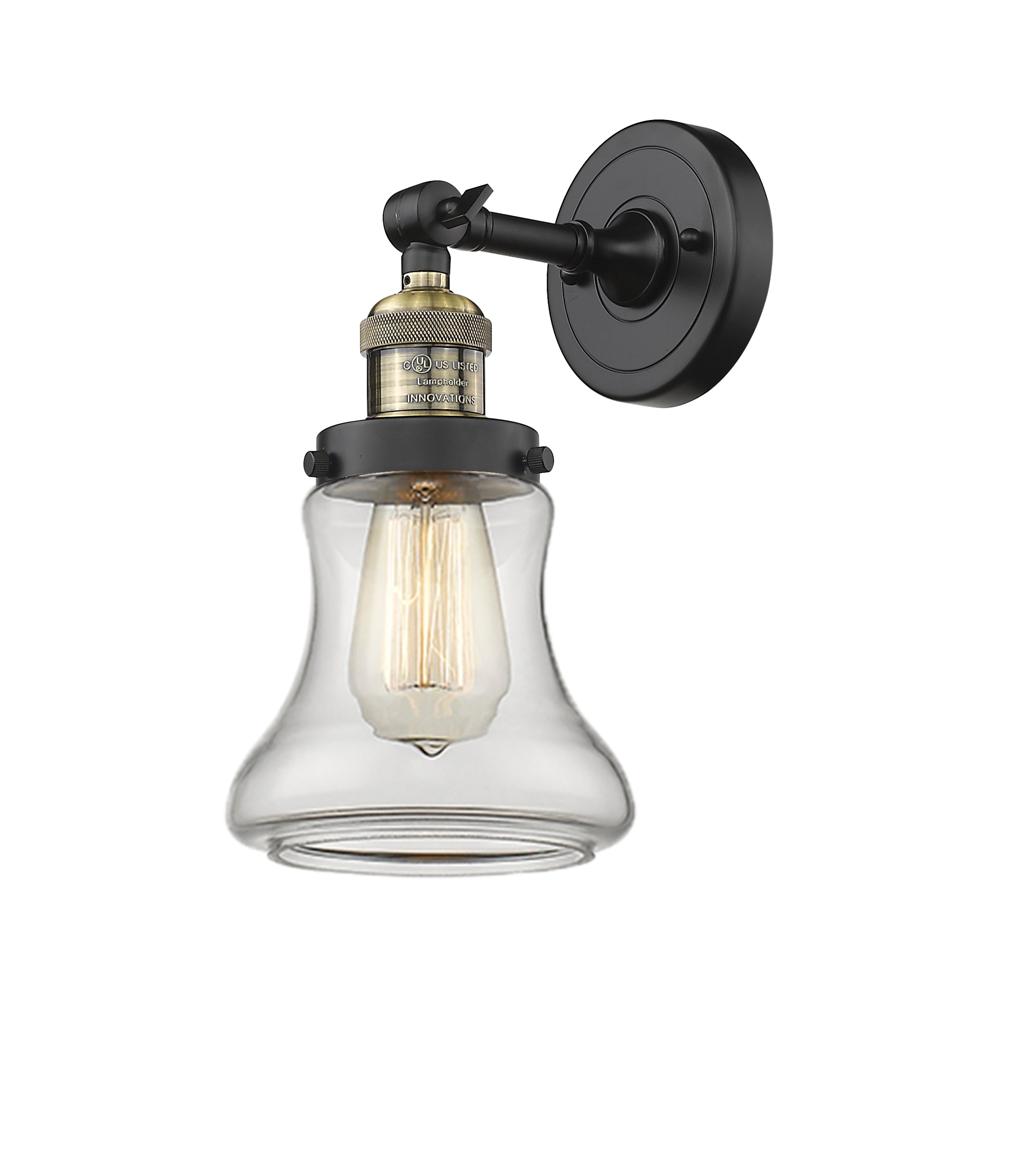 Franklin Restoration Sconce Cast Brass Finish