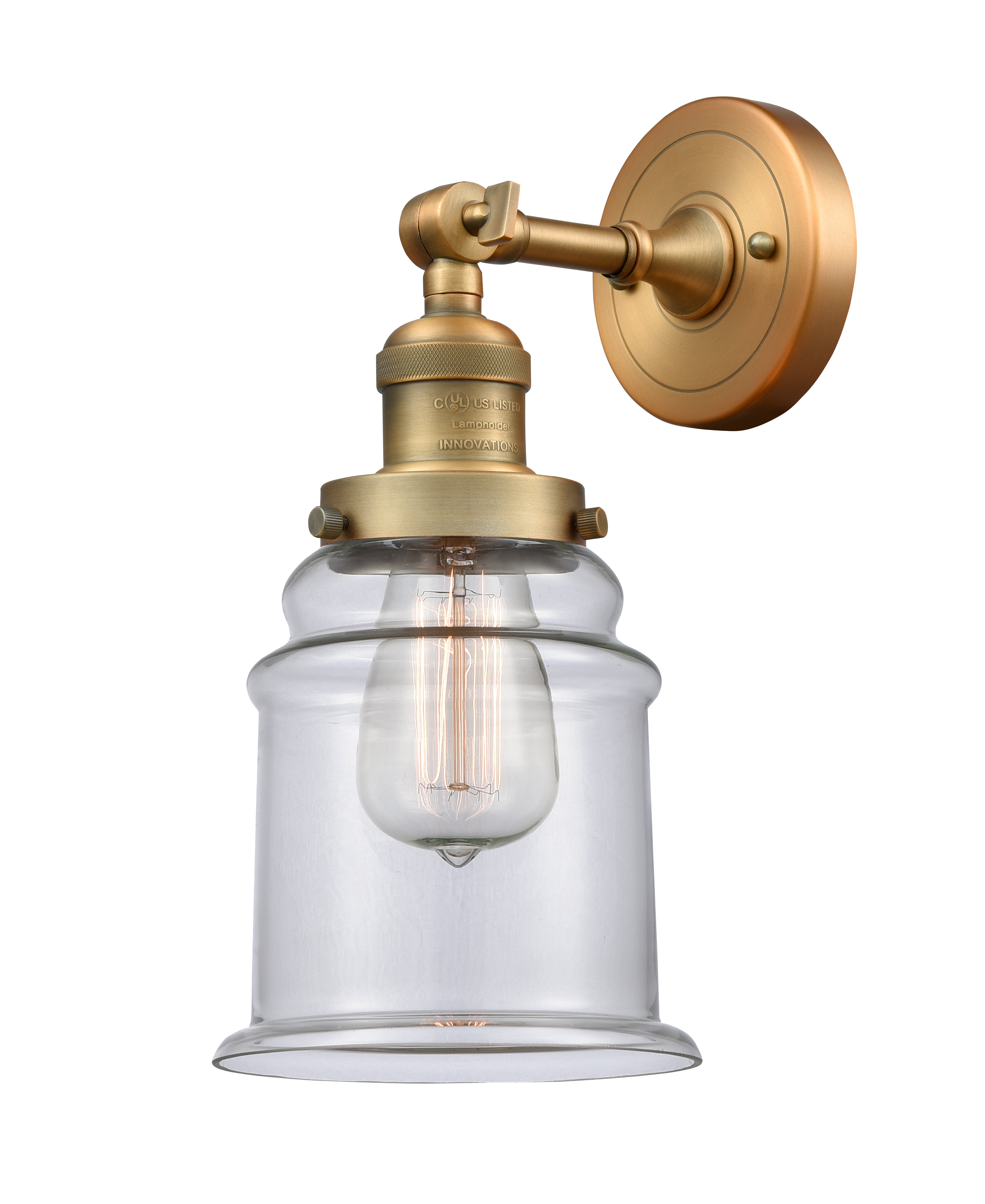 Franklin Restoration Sconce Cast Brass