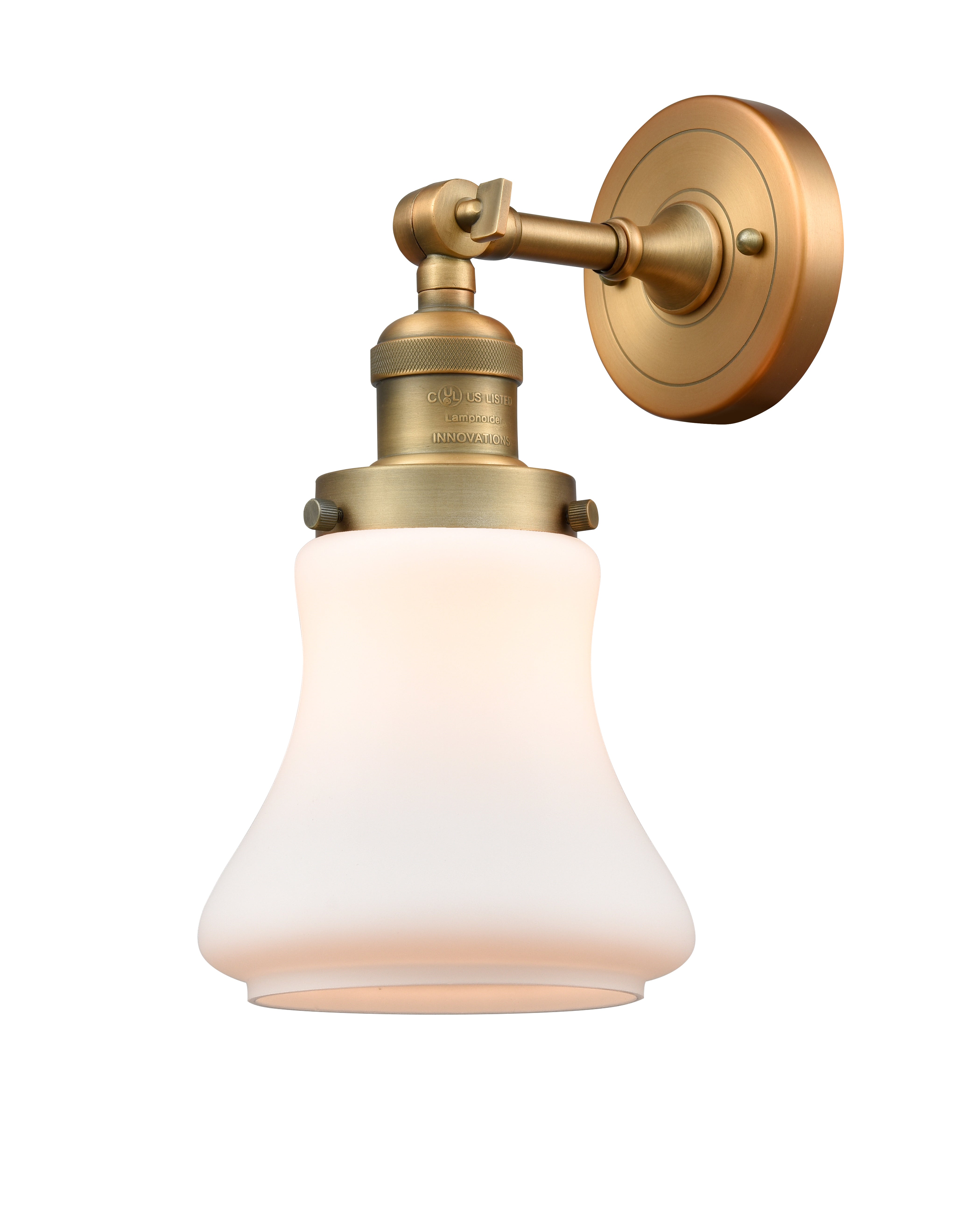 Franklin Restoration Sconce Cast Brass Finish