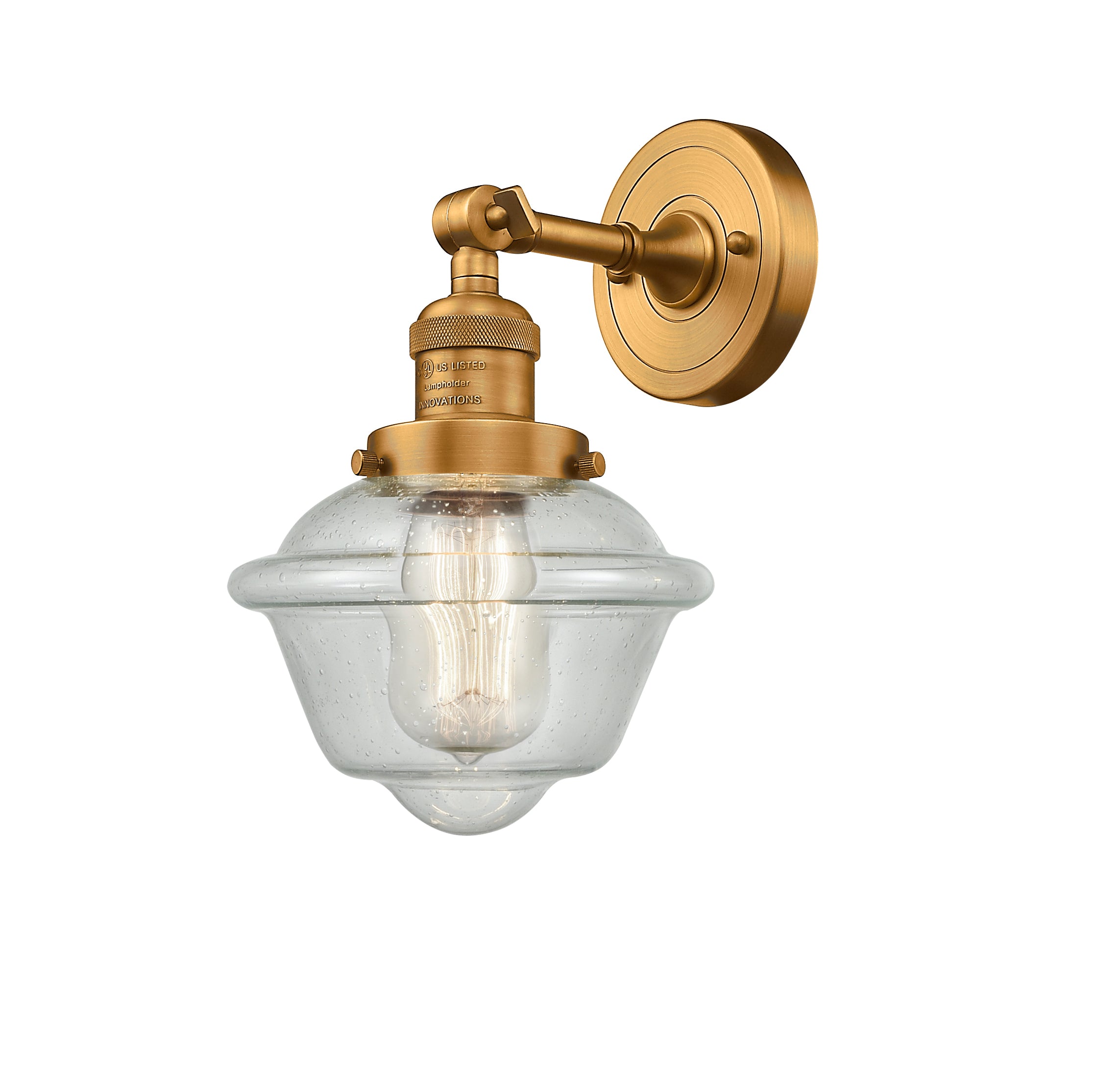 Franklin Restoration Sconce Cast Brass 12"