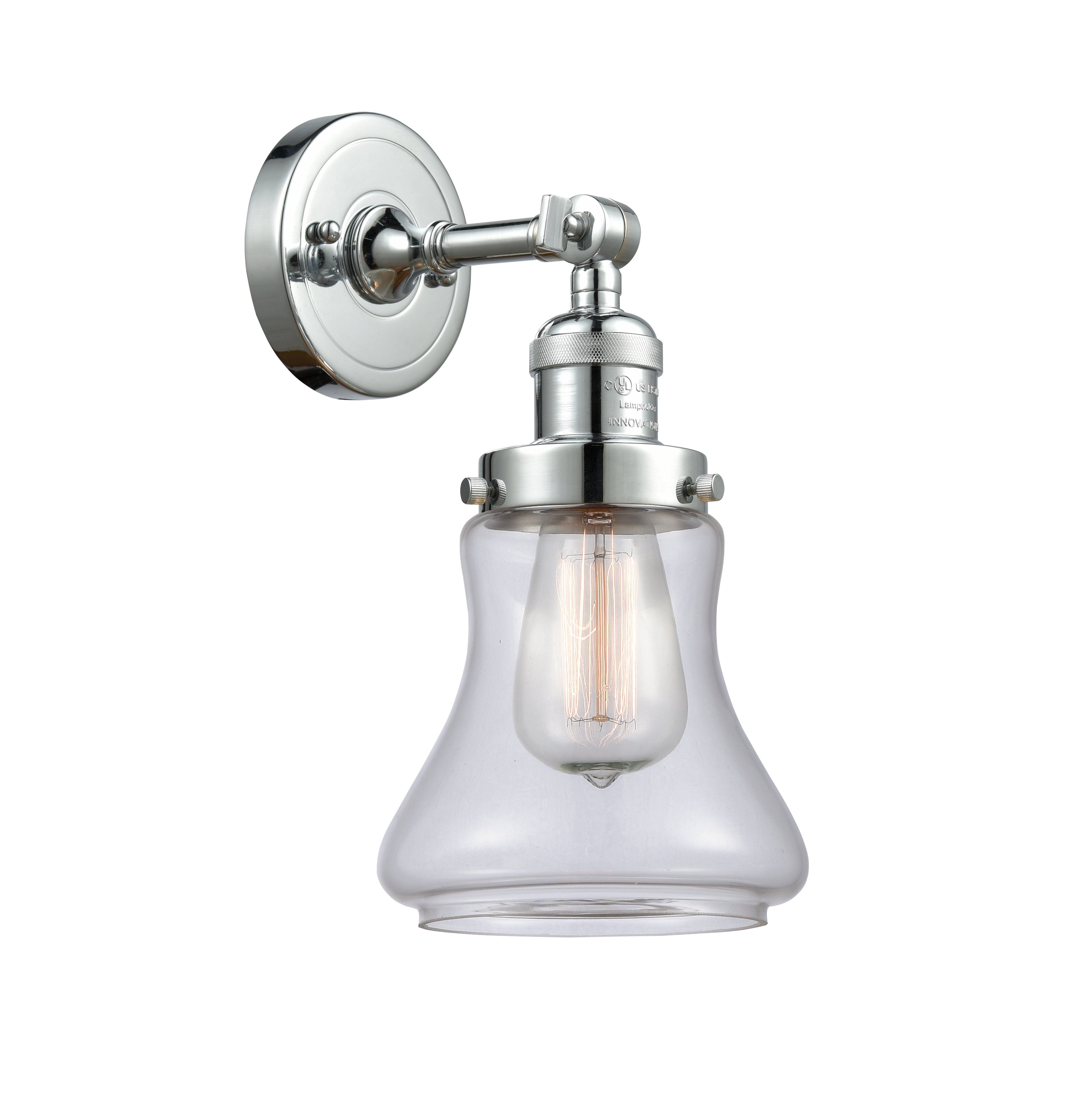 Franklin Restoration Sconce Cast Brass Finish