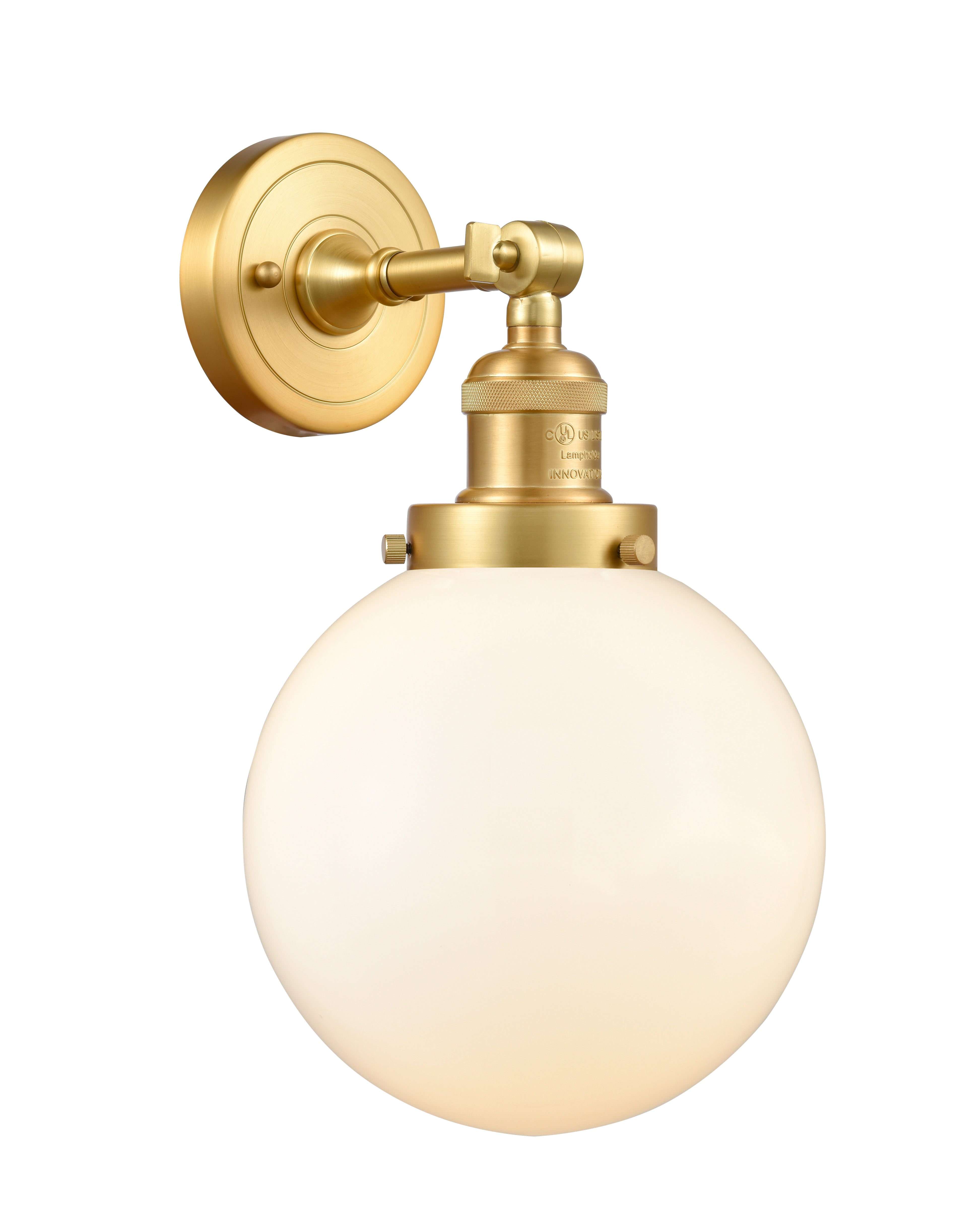 Franklin Restoration Sconce Cast Brass Finish