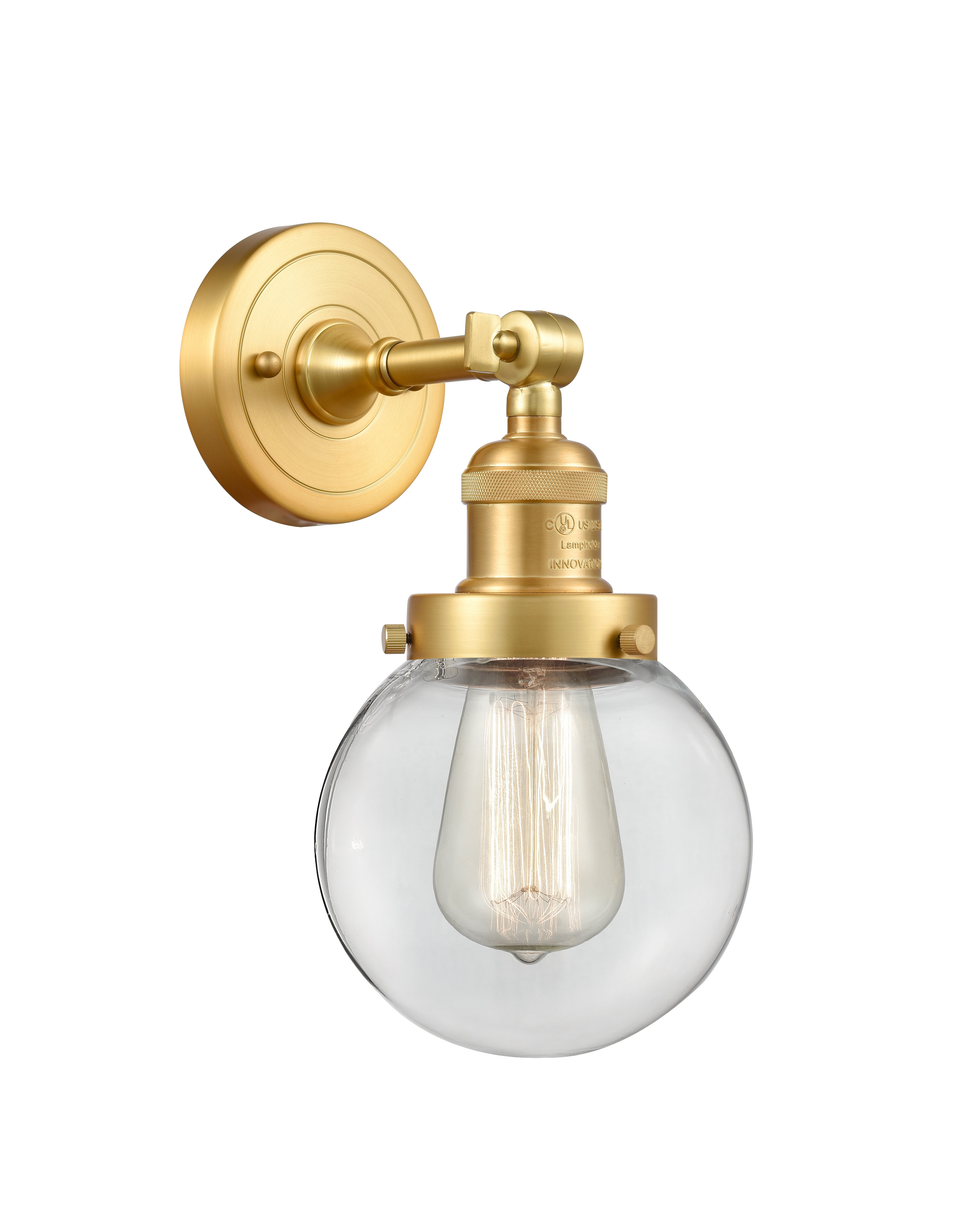 Franklin Restoration Sconce Cast Brass