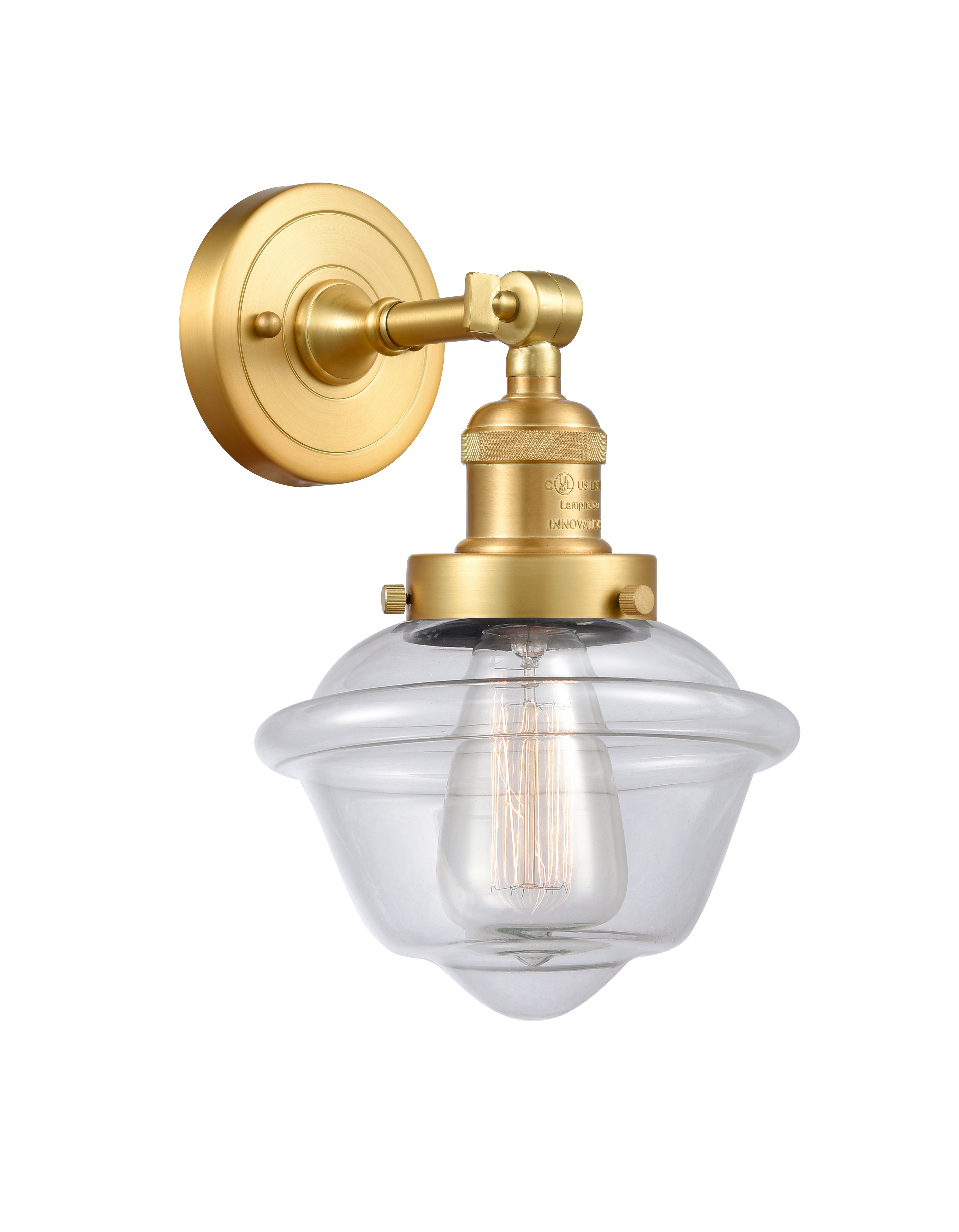 Franklin Restoration Sconce Cast Brass 12"