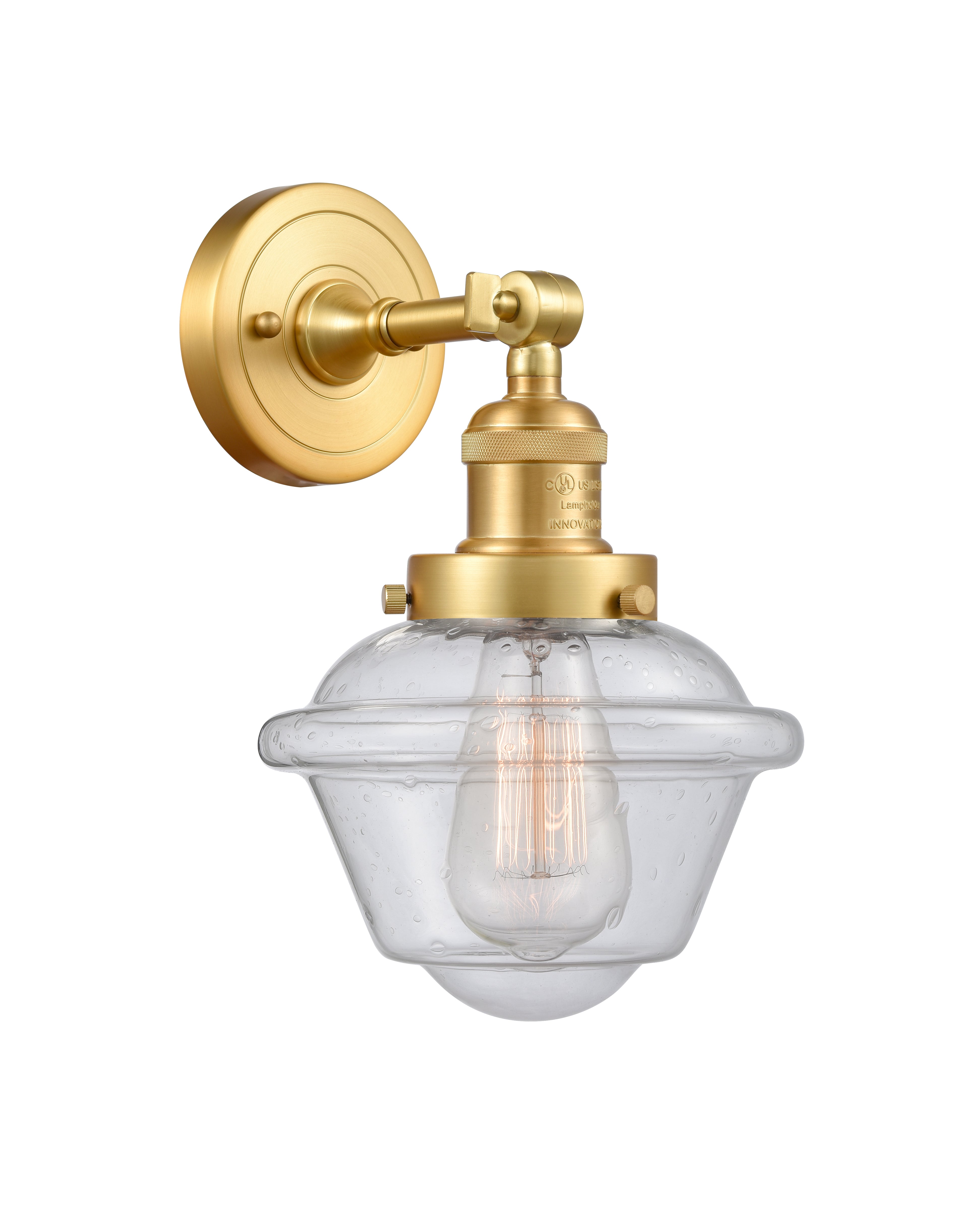 Franklin Restoration Sconce Cast Brass 12"