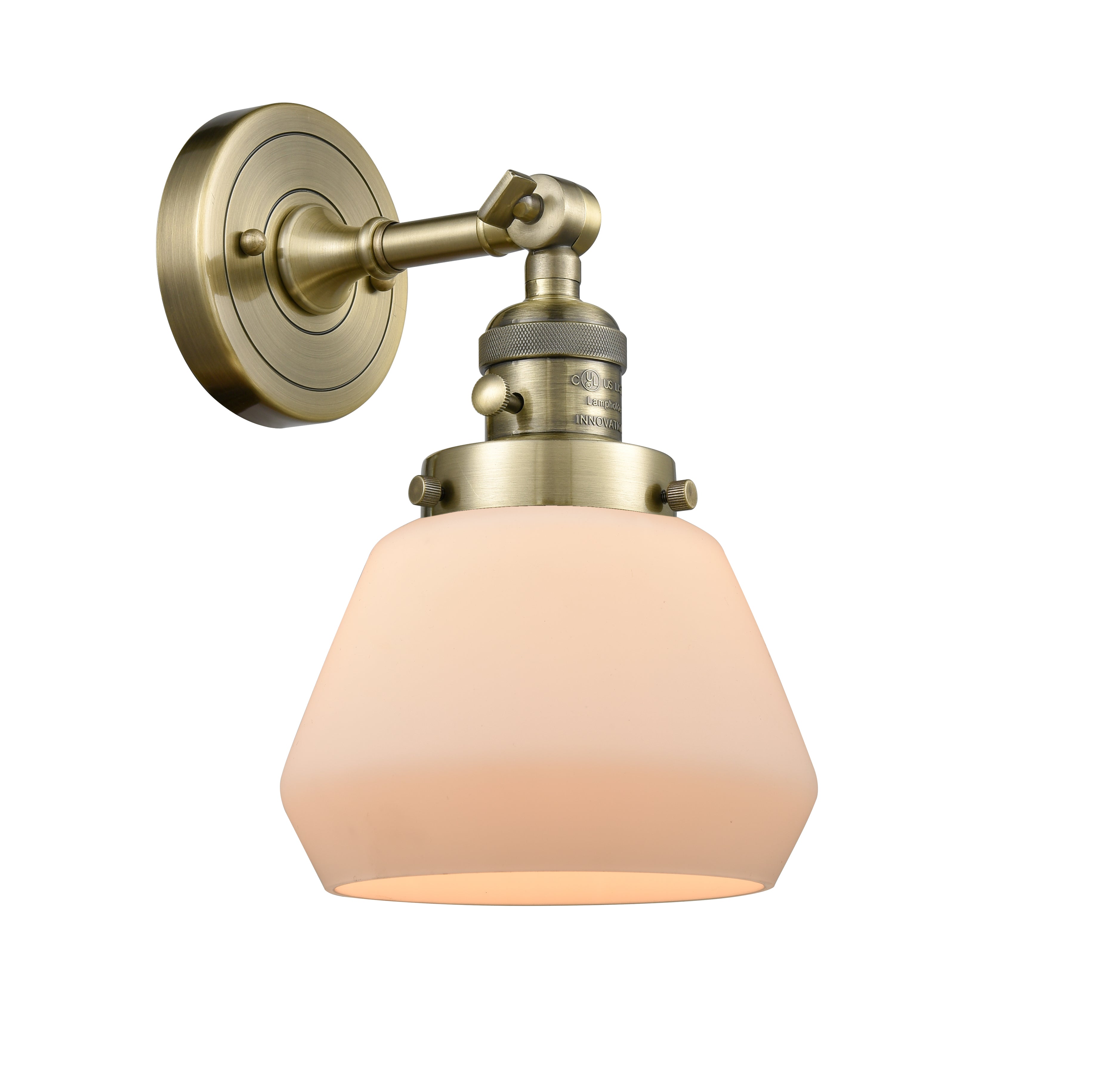 Franklin Restoration Sconce Cast Brass 11 Inch