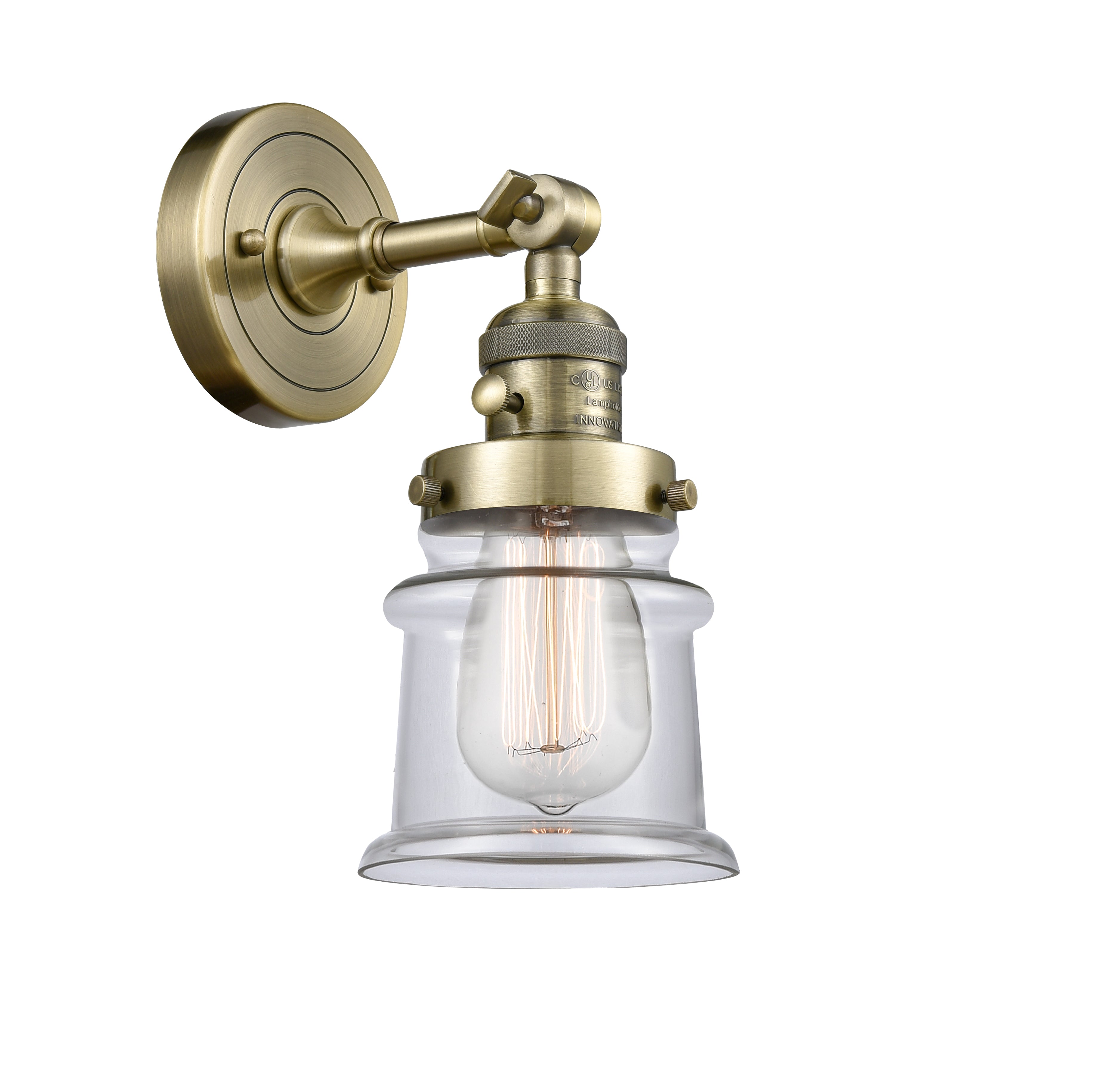 Franklin Restoration Sconce Cast Brass Steel