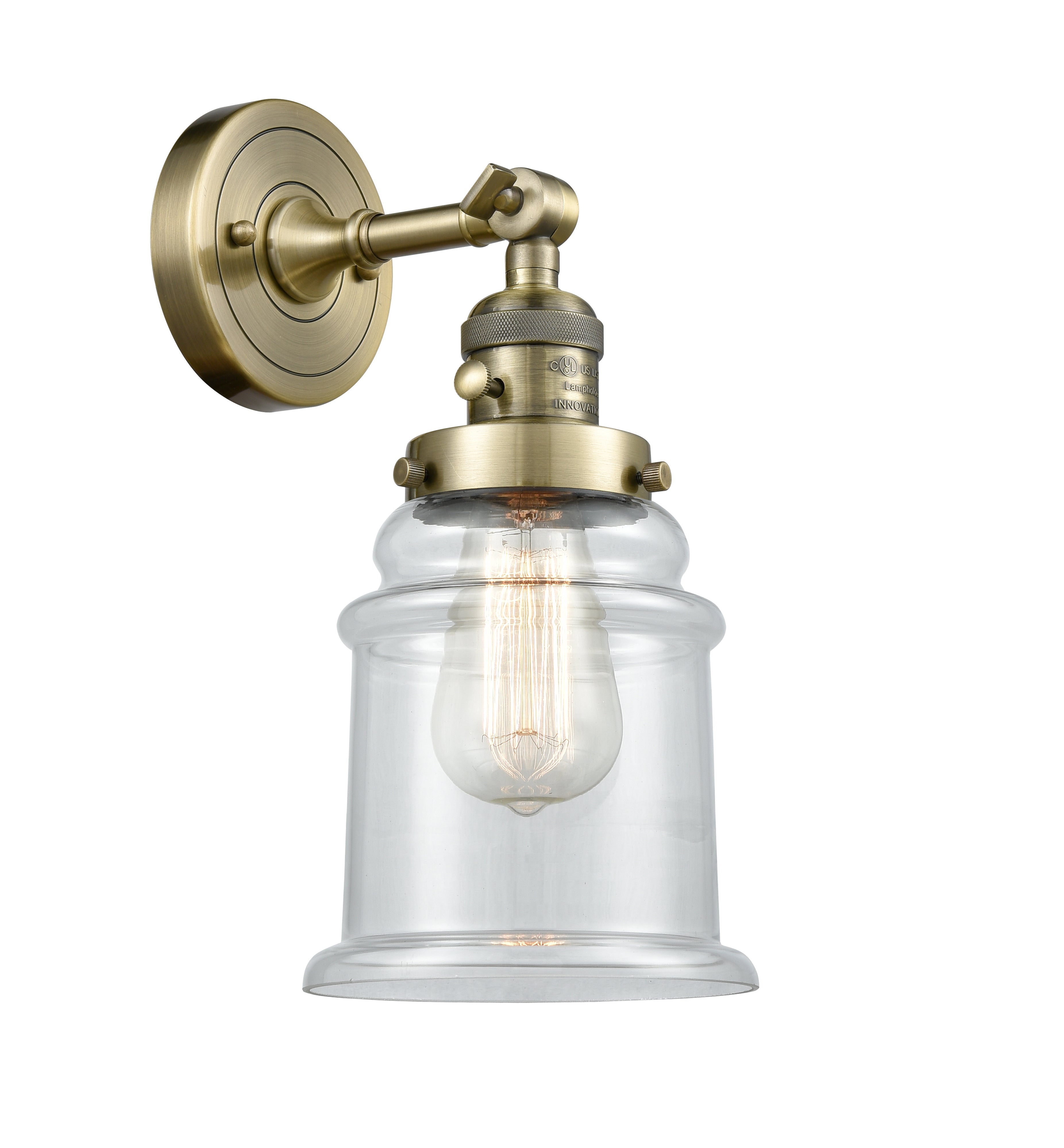 Franklin Restoration Sconce Cast Brass