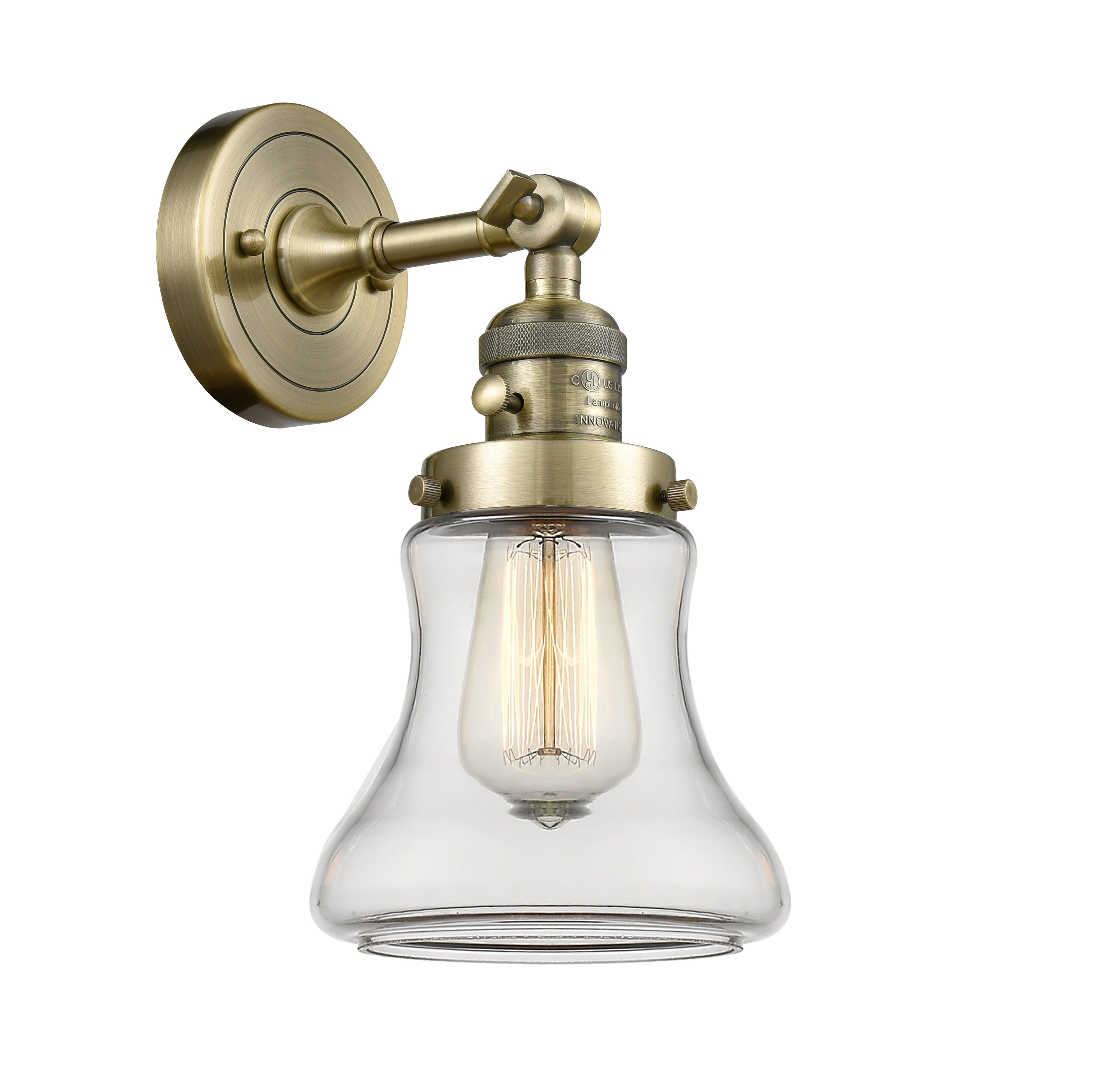 Franklin Restoration Sconce Cast Brass