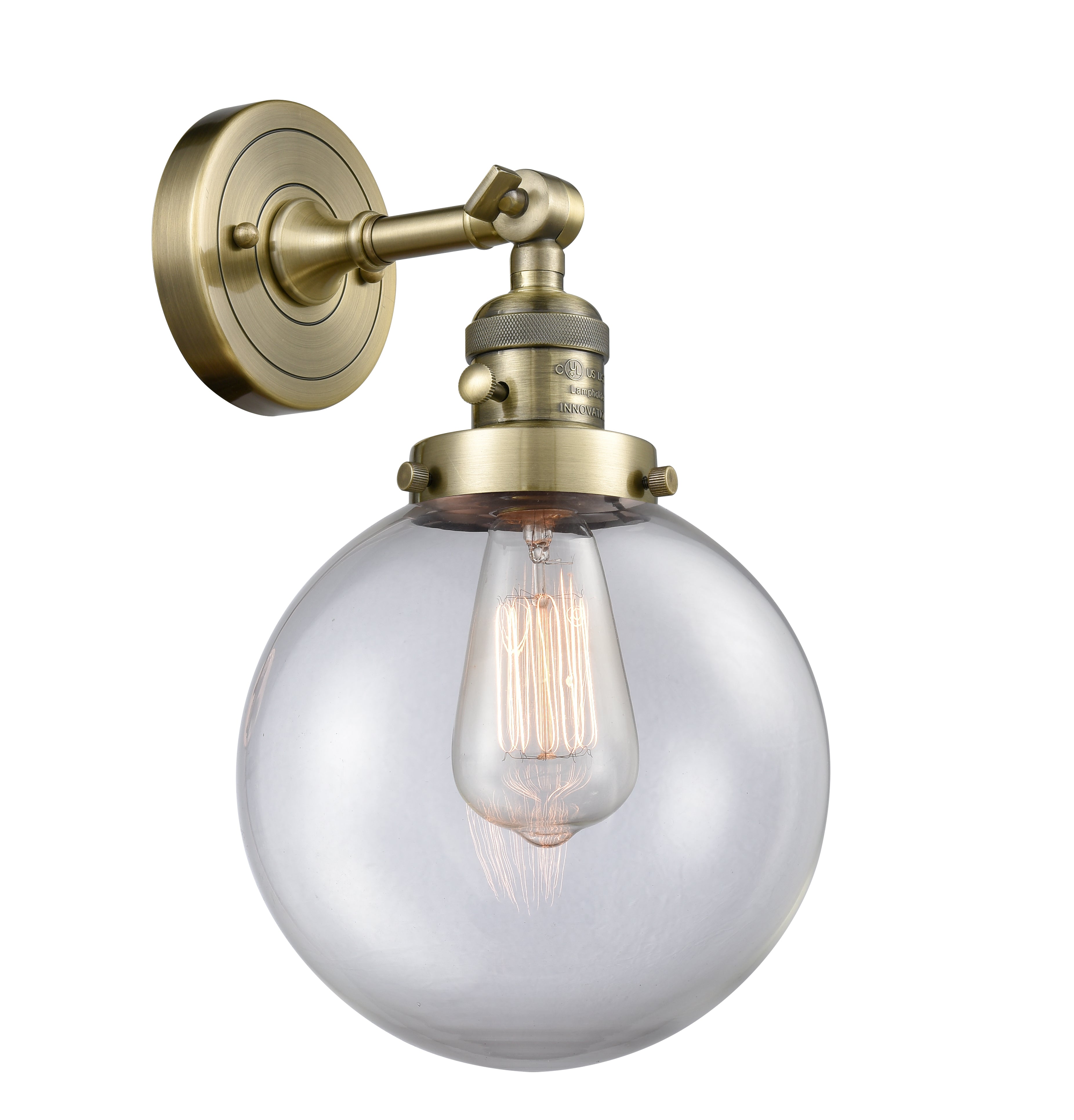 Franklin Restoration Sconce Cast Brass