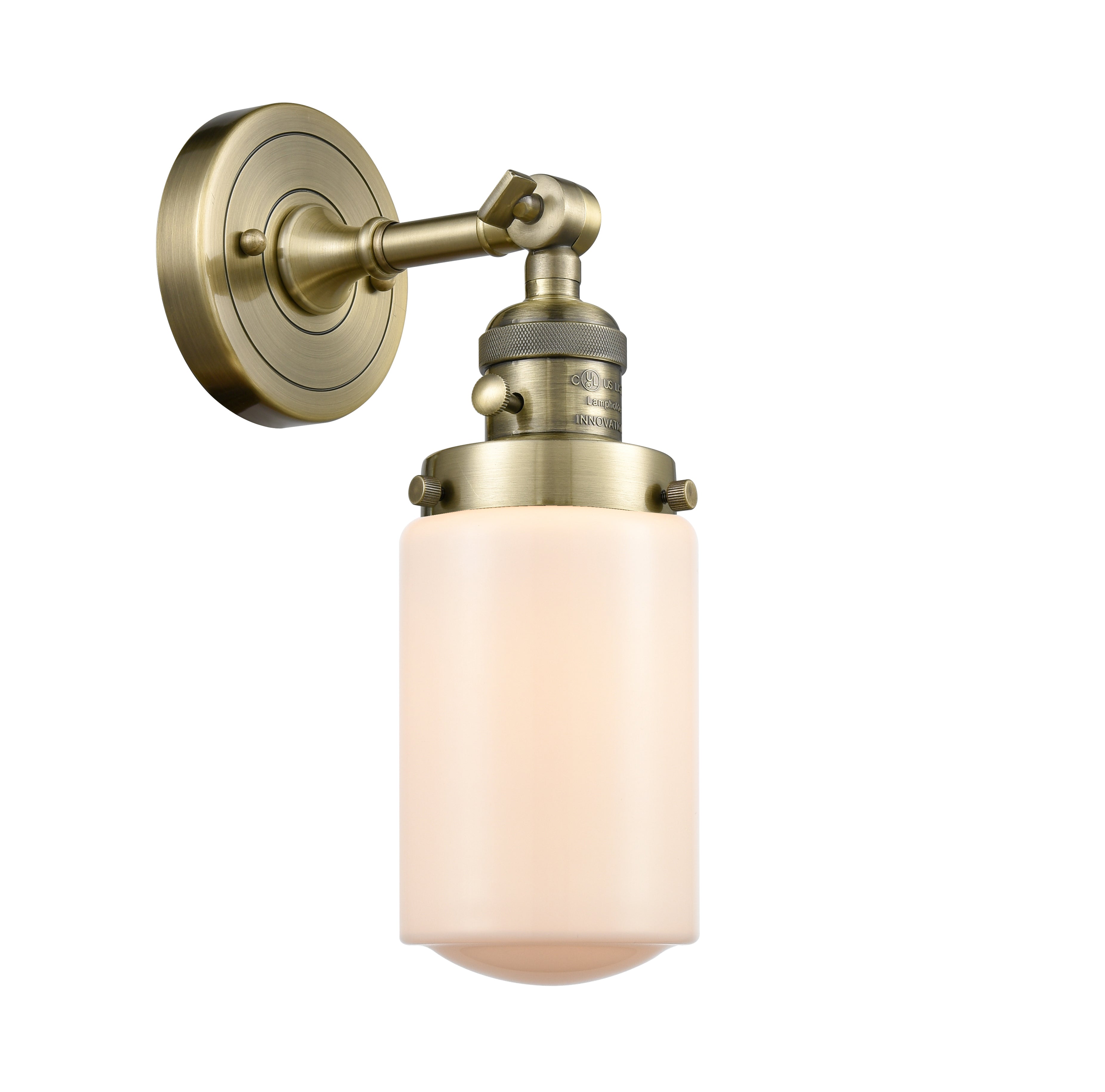 Franklin Restoration Sconce Cast Brass Steel