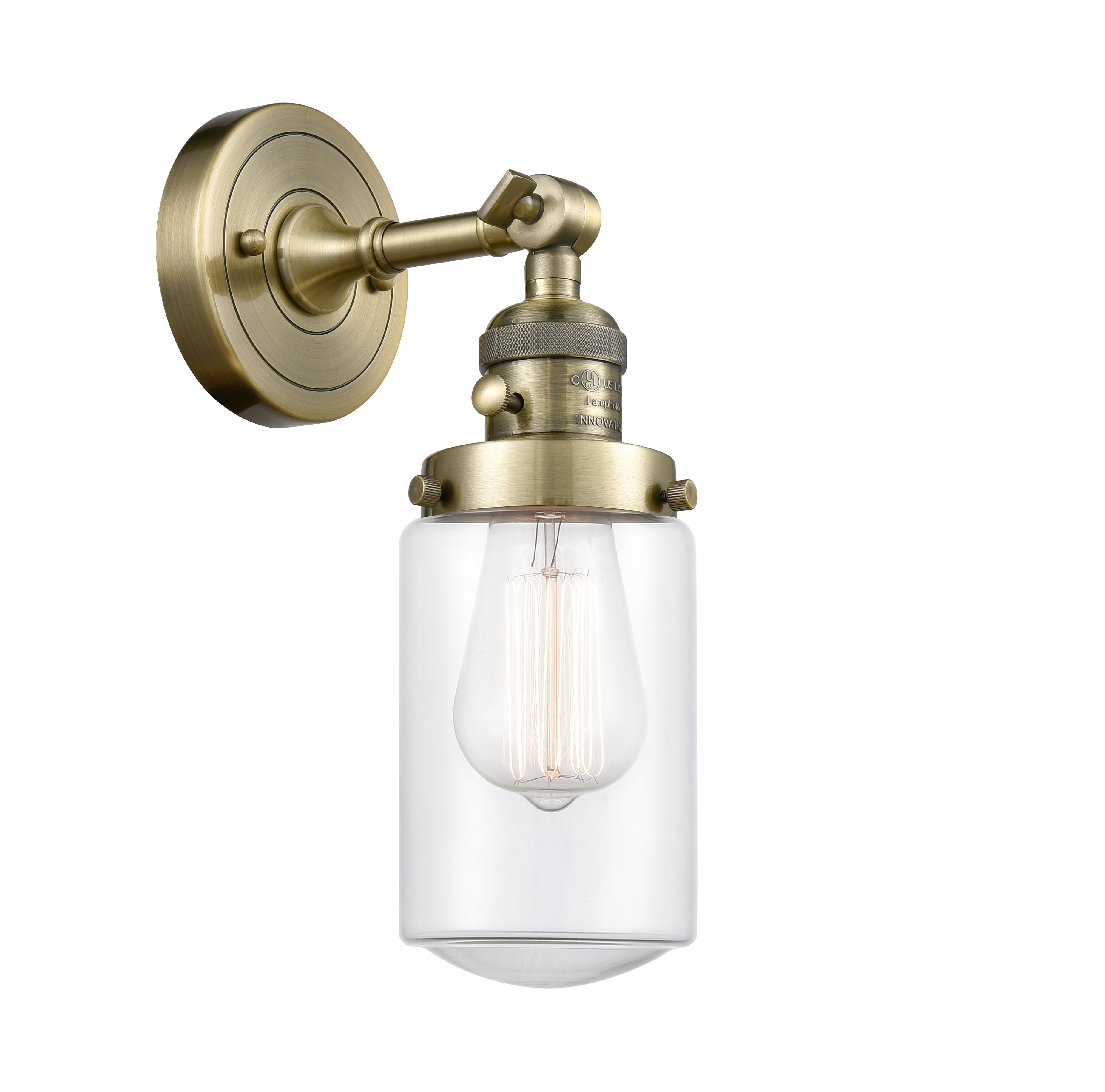 Franklin Restoration Sconce Cast Brass Steel