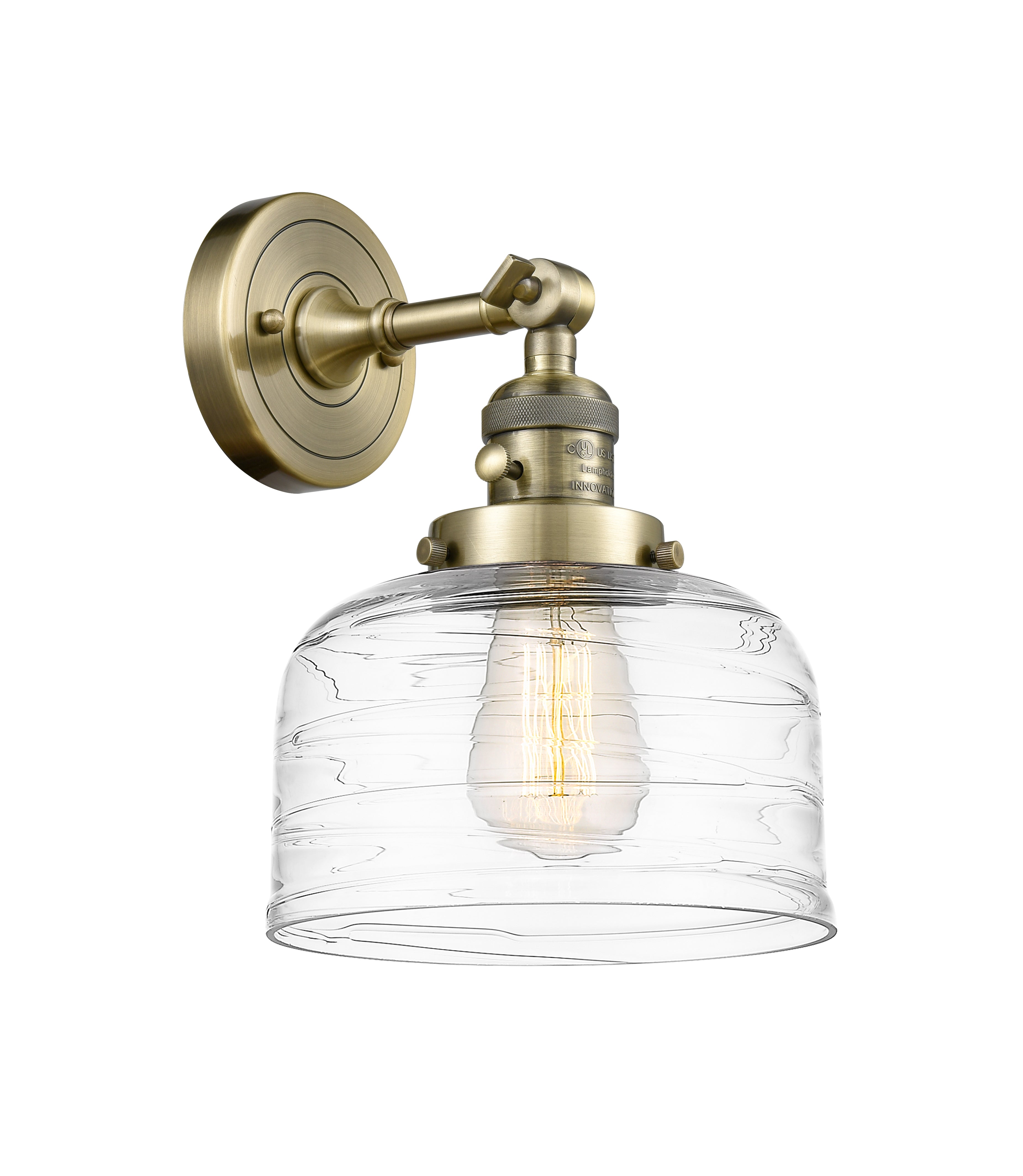 Franklin Restoration Sconce Cast Brass Finish