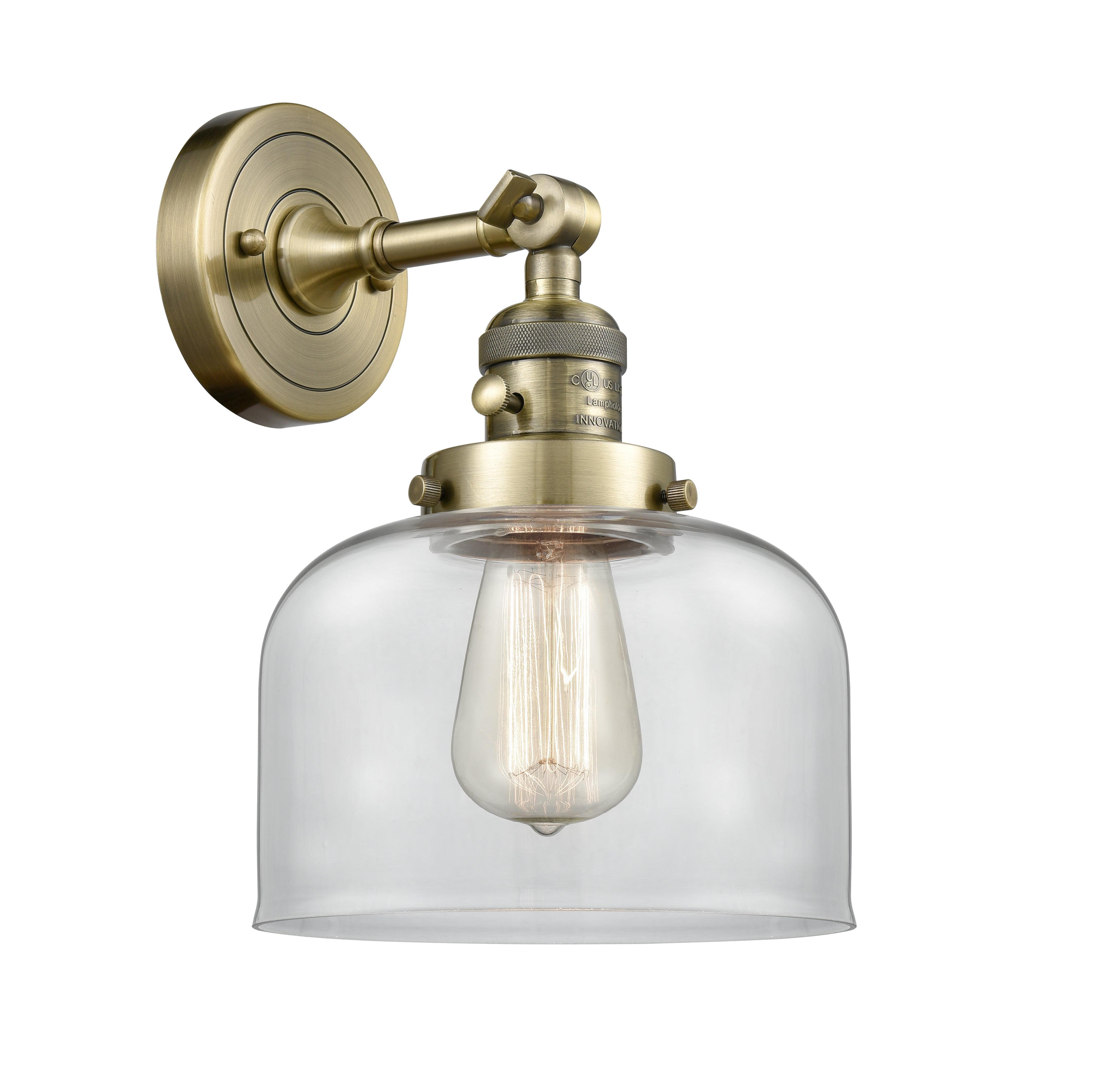 Franklin Restoration Sconce Cast Brass