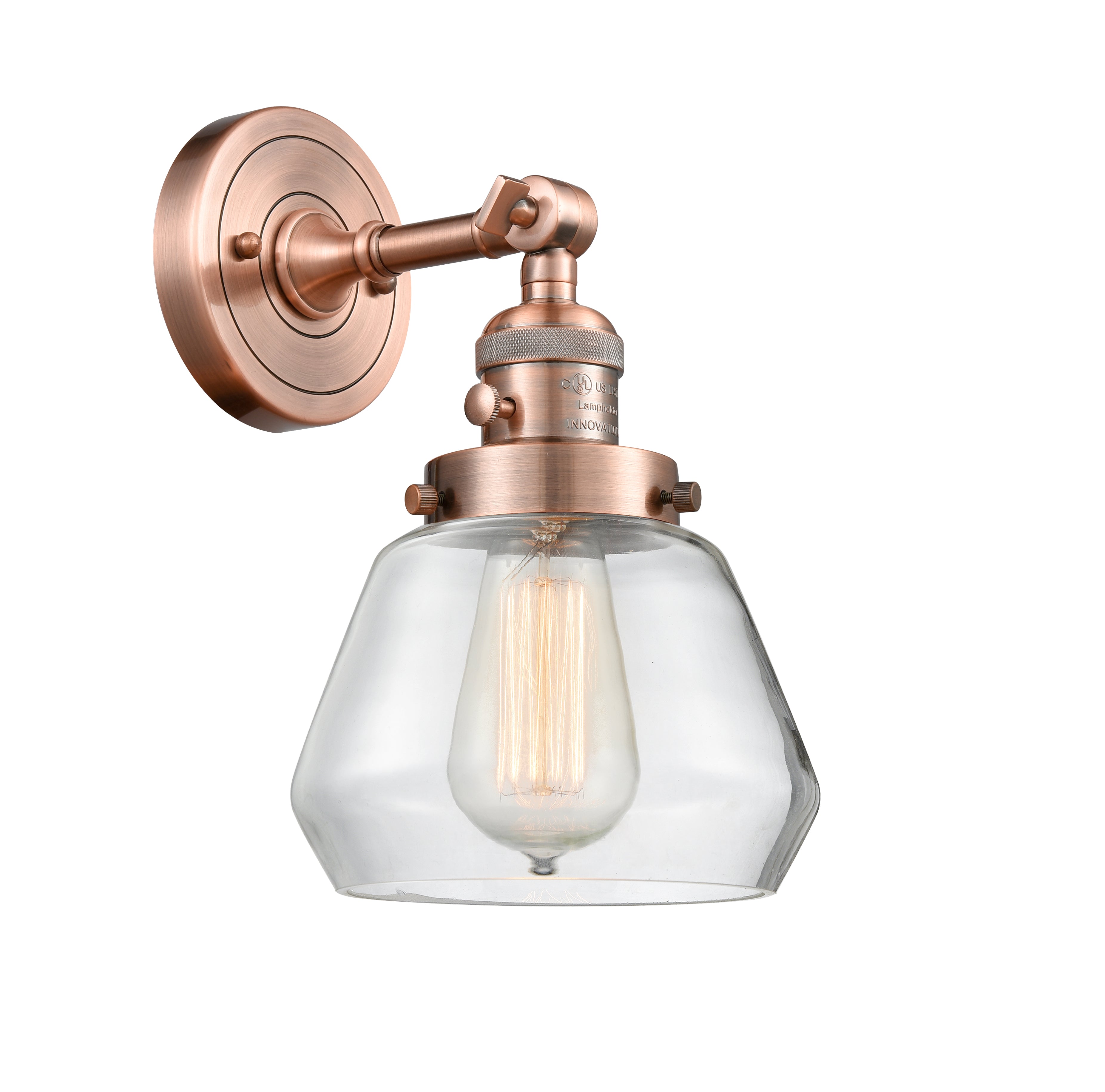 Franklin Restoration Sconce Cast Brass Steel