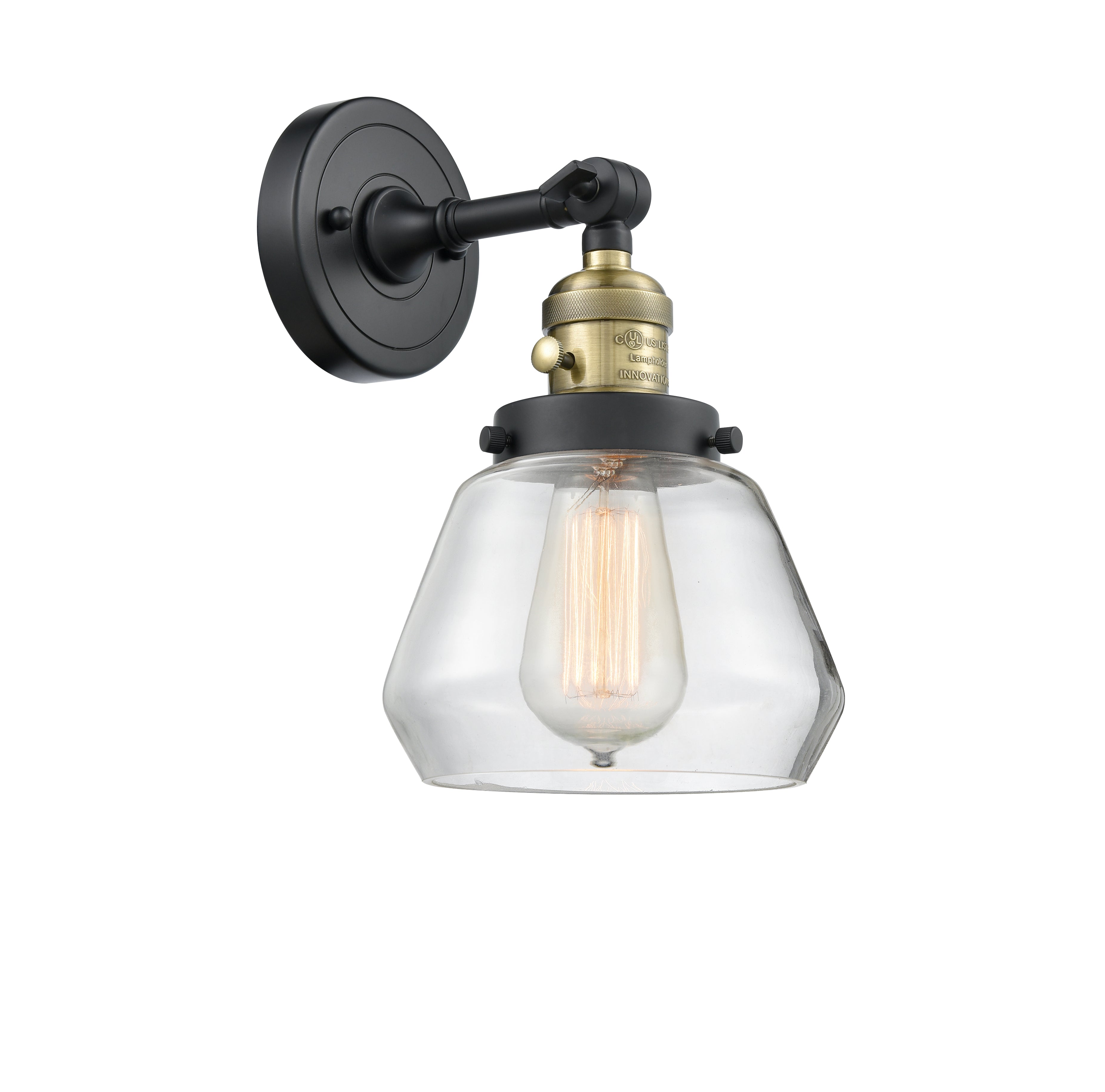 Franklin Restoration Sconce Cast Brass 11 Inch