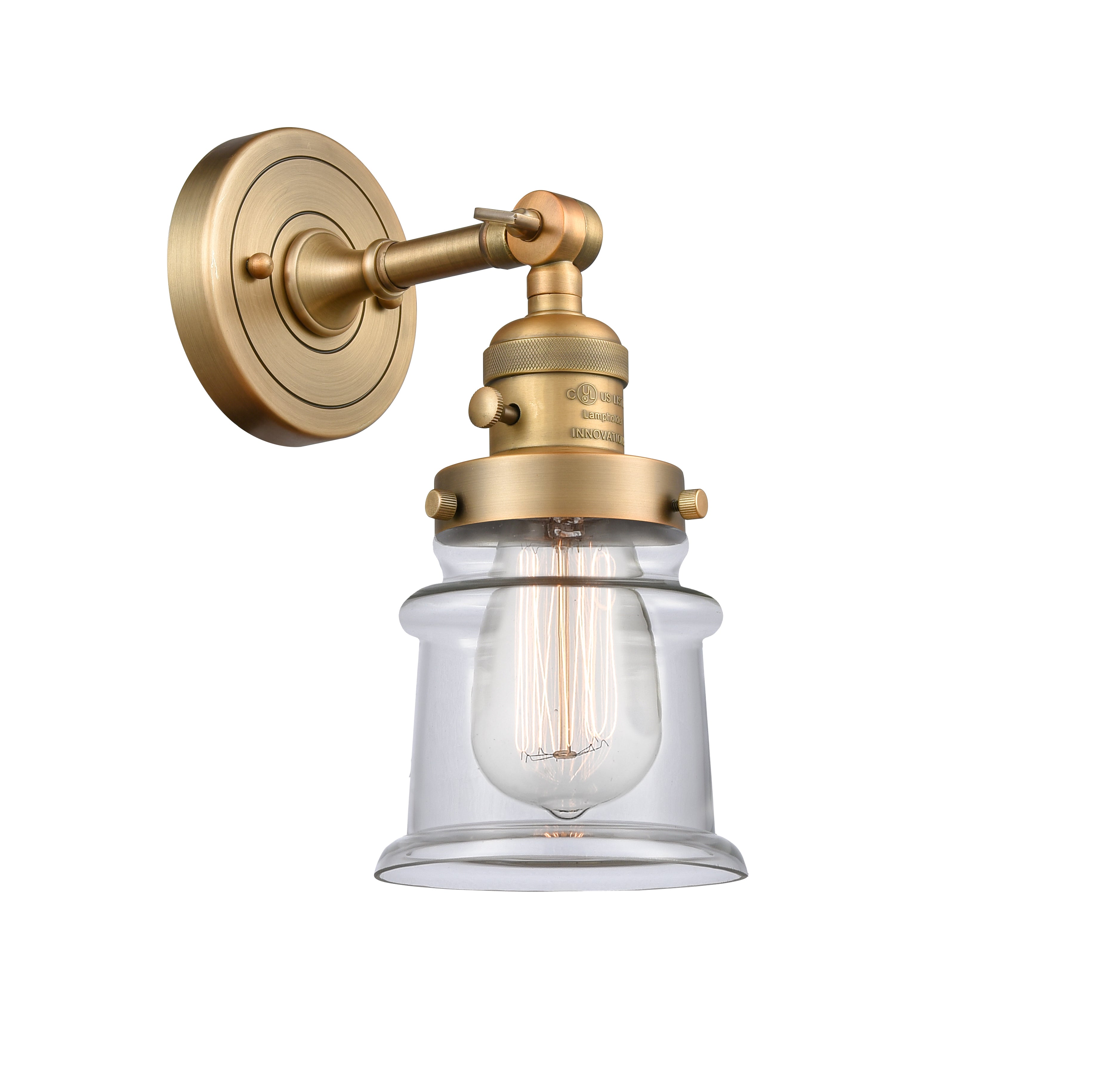 Franklin Restoration Sconce Cast Brass Steel