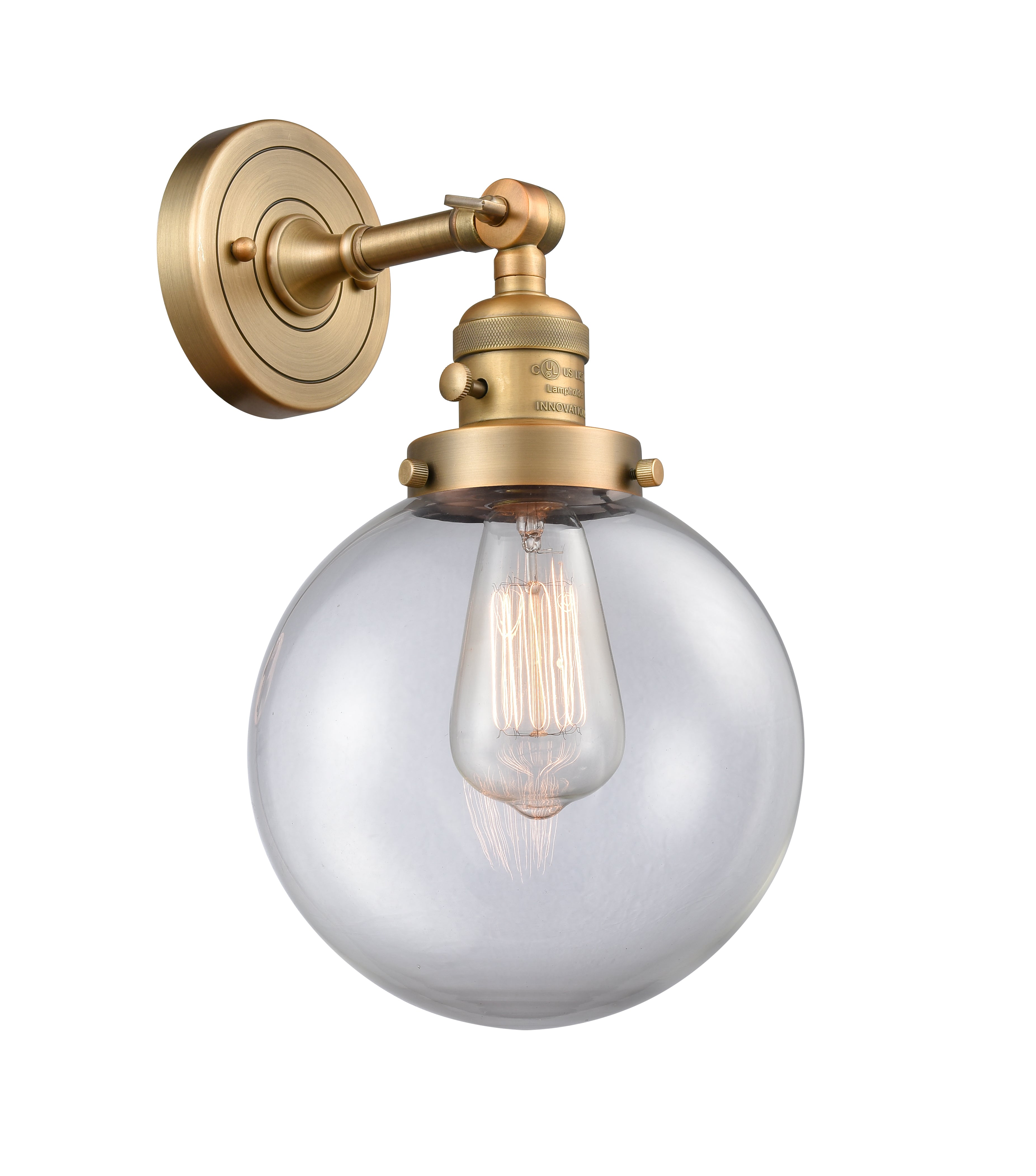 Franklin Restoration Sconce Cast Brass