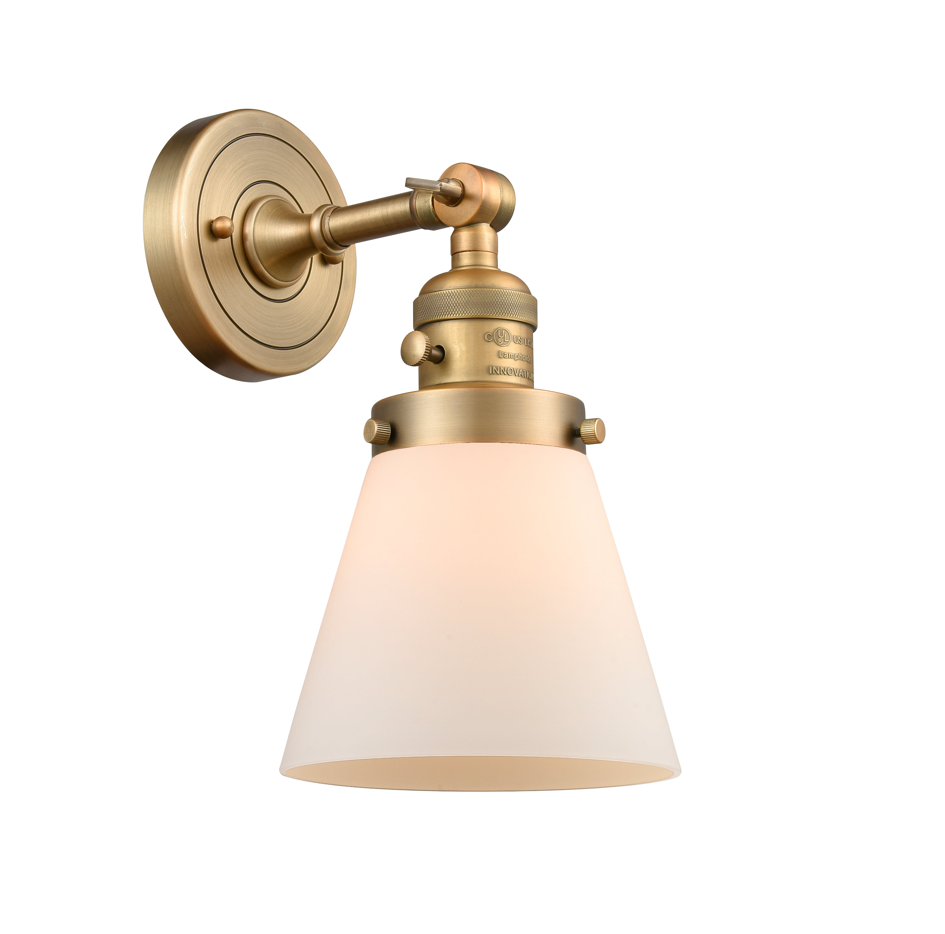 Franklin Restoration Sconce Cast Brass Steel