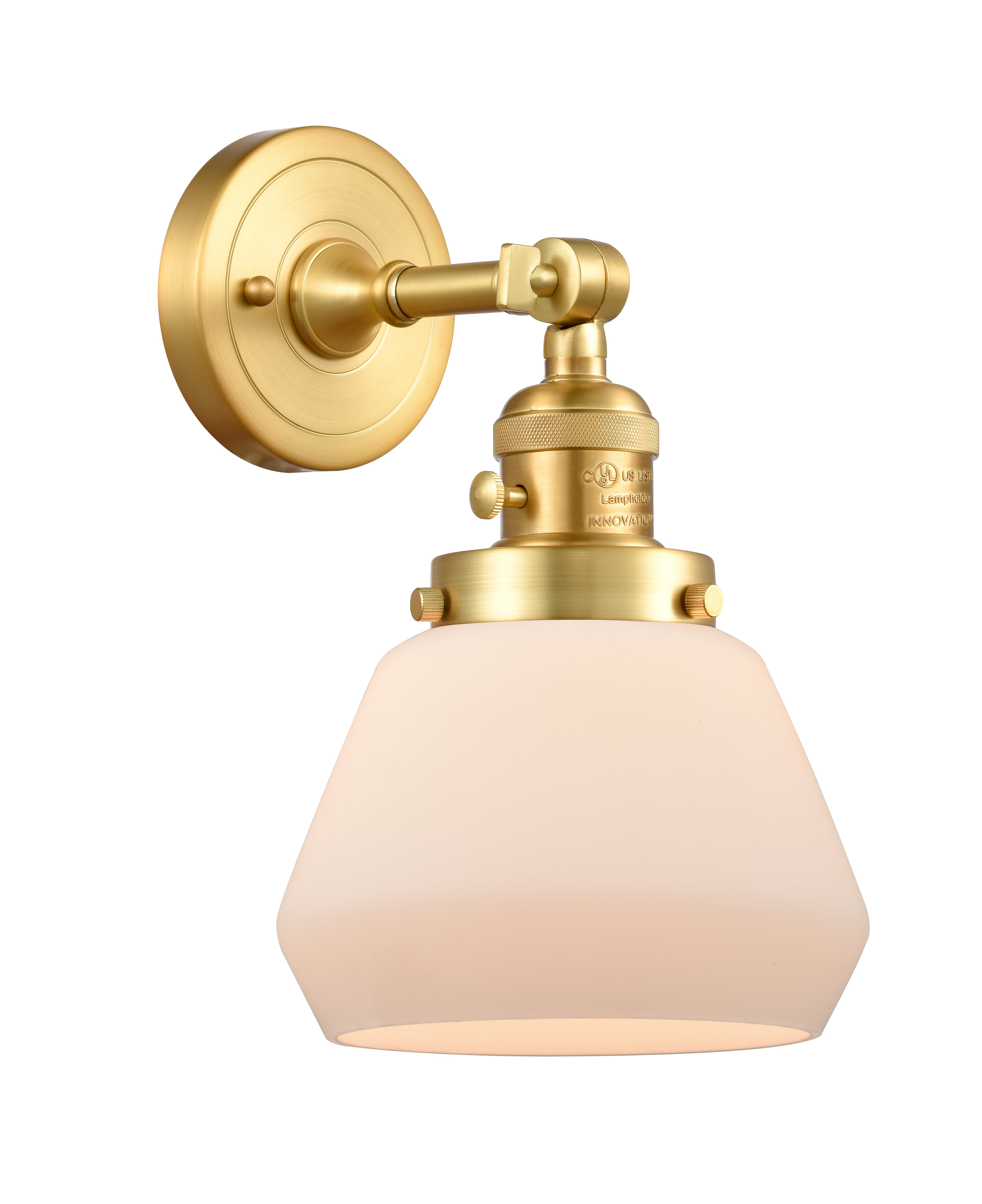 Franklin Restoration Sconce Cast Brass Steel