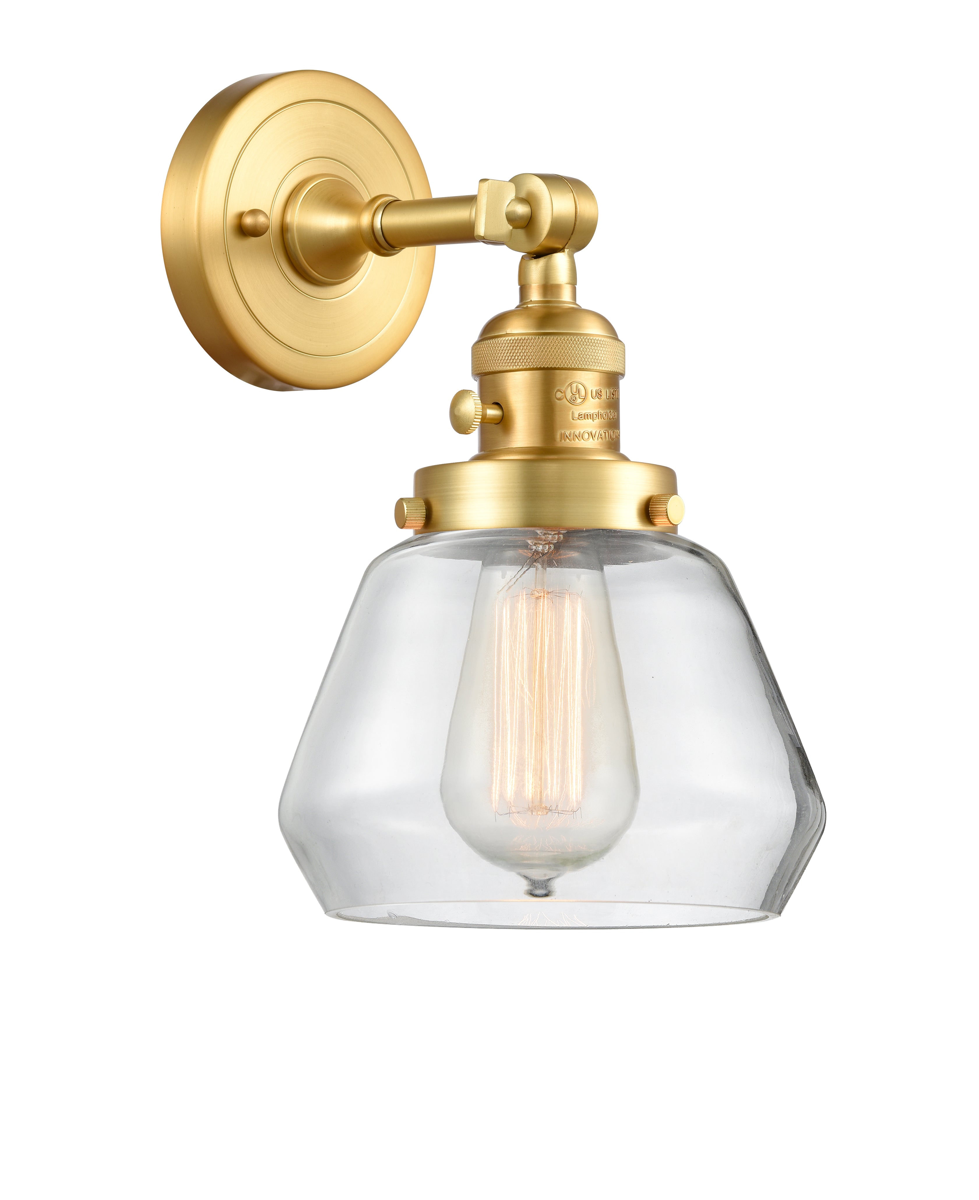 Franklin Restoration Sconce Cast Brass Steel