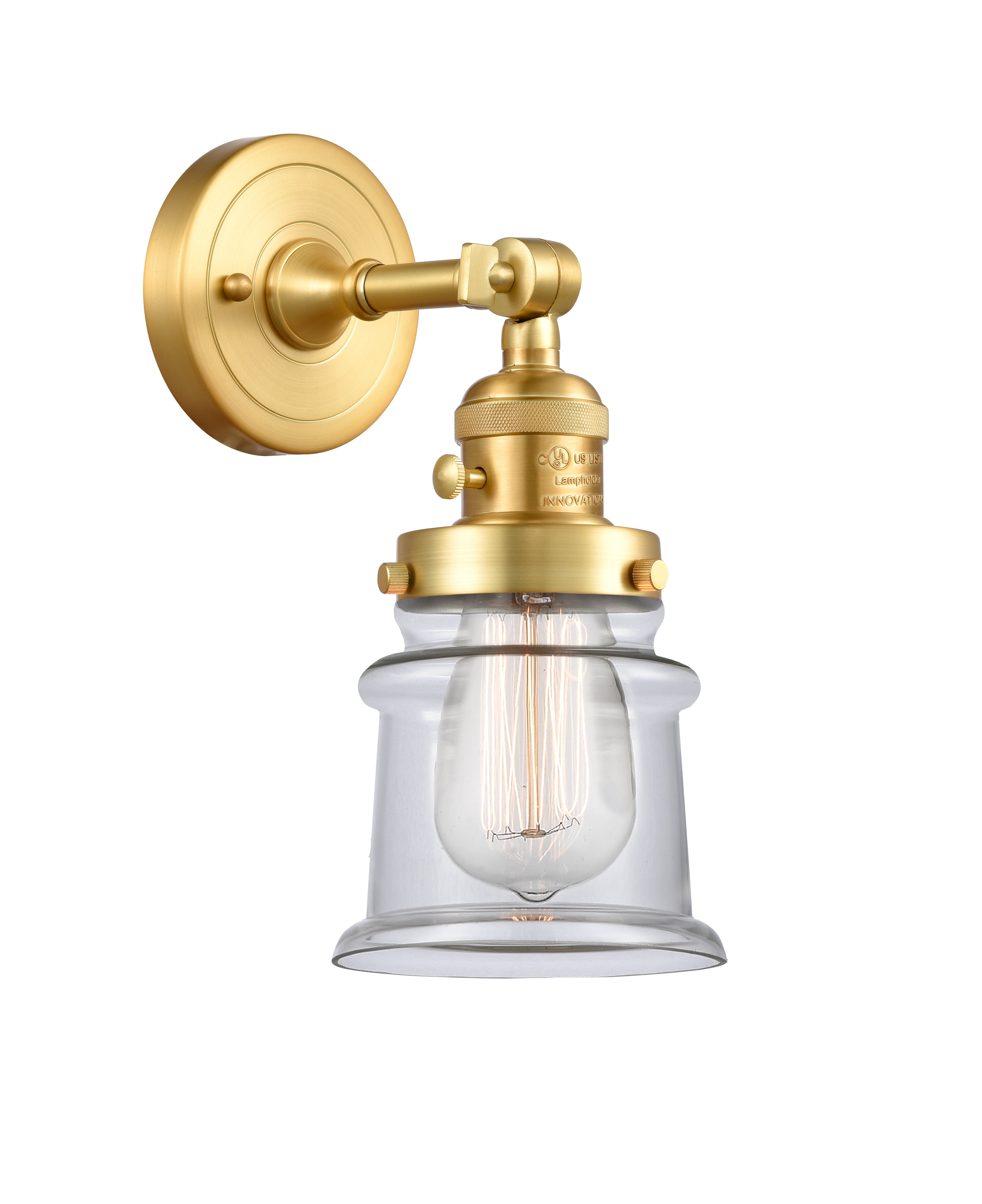 Franklin Restoration Sconce Cast Brass Steel