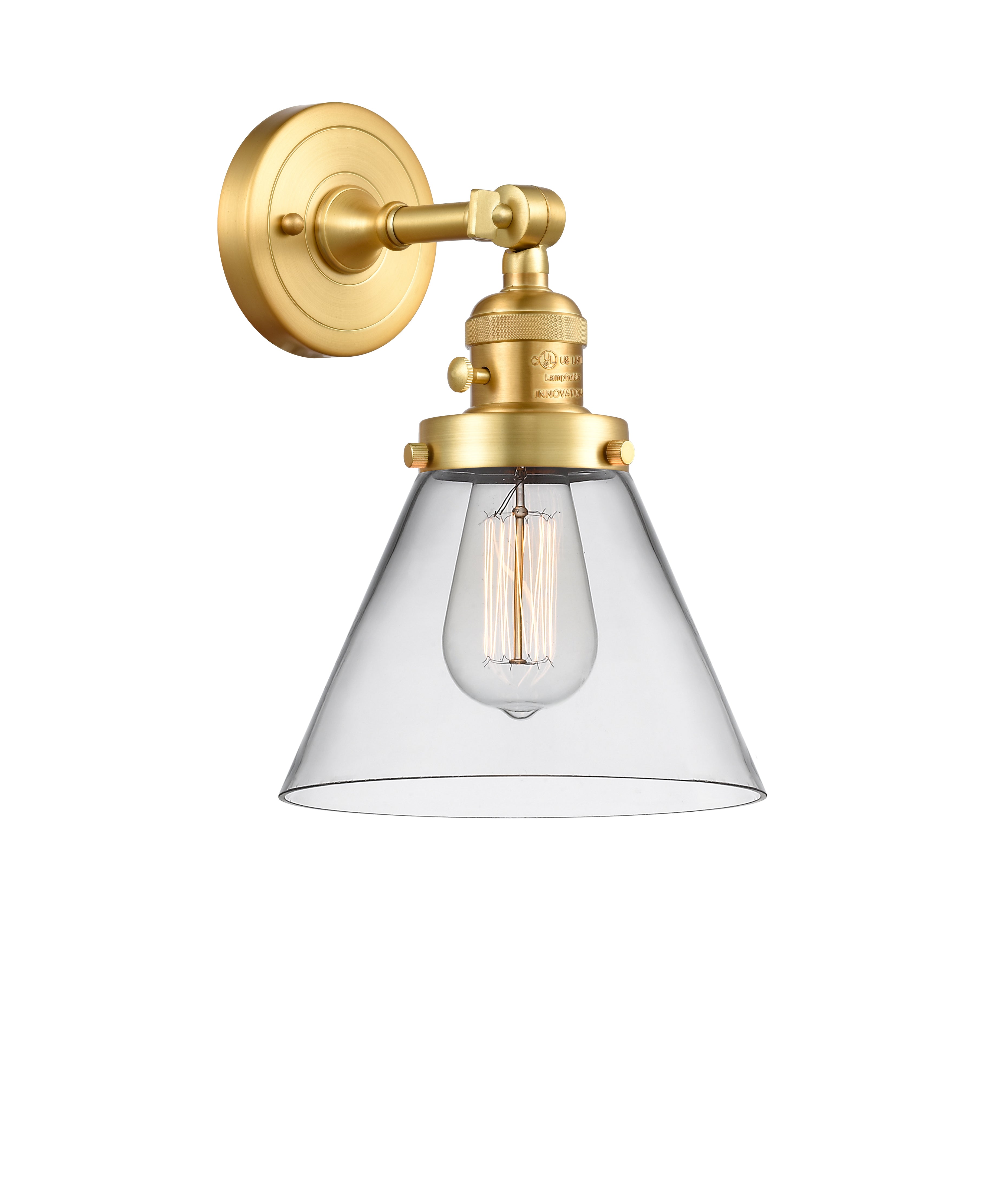 Franklin Restoration Sconce Cast Brass