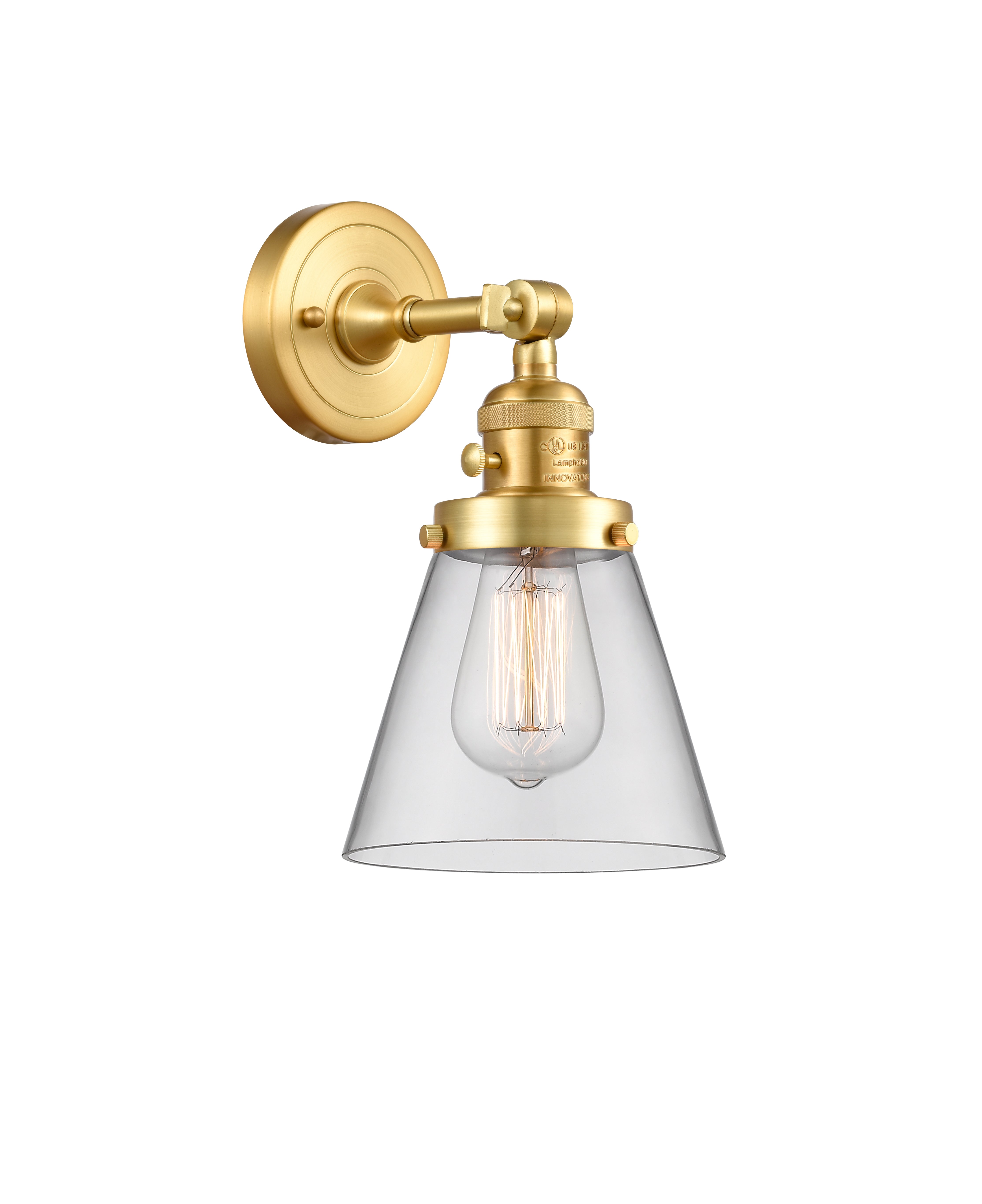 Franklin Restoration Sconce Cast Brass Steel