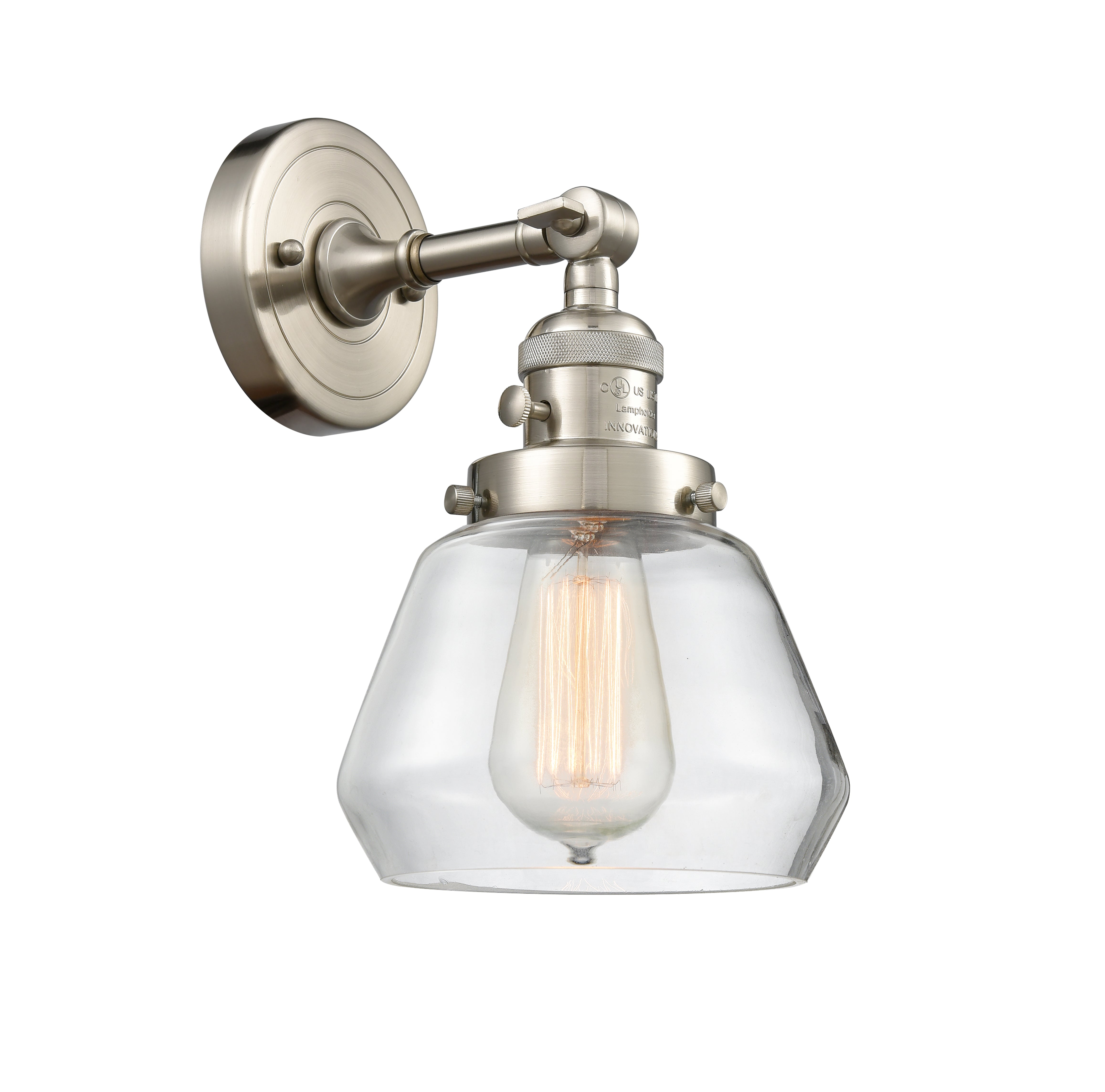 Franklin Restoration Sconce Cast Brass 11 Inch