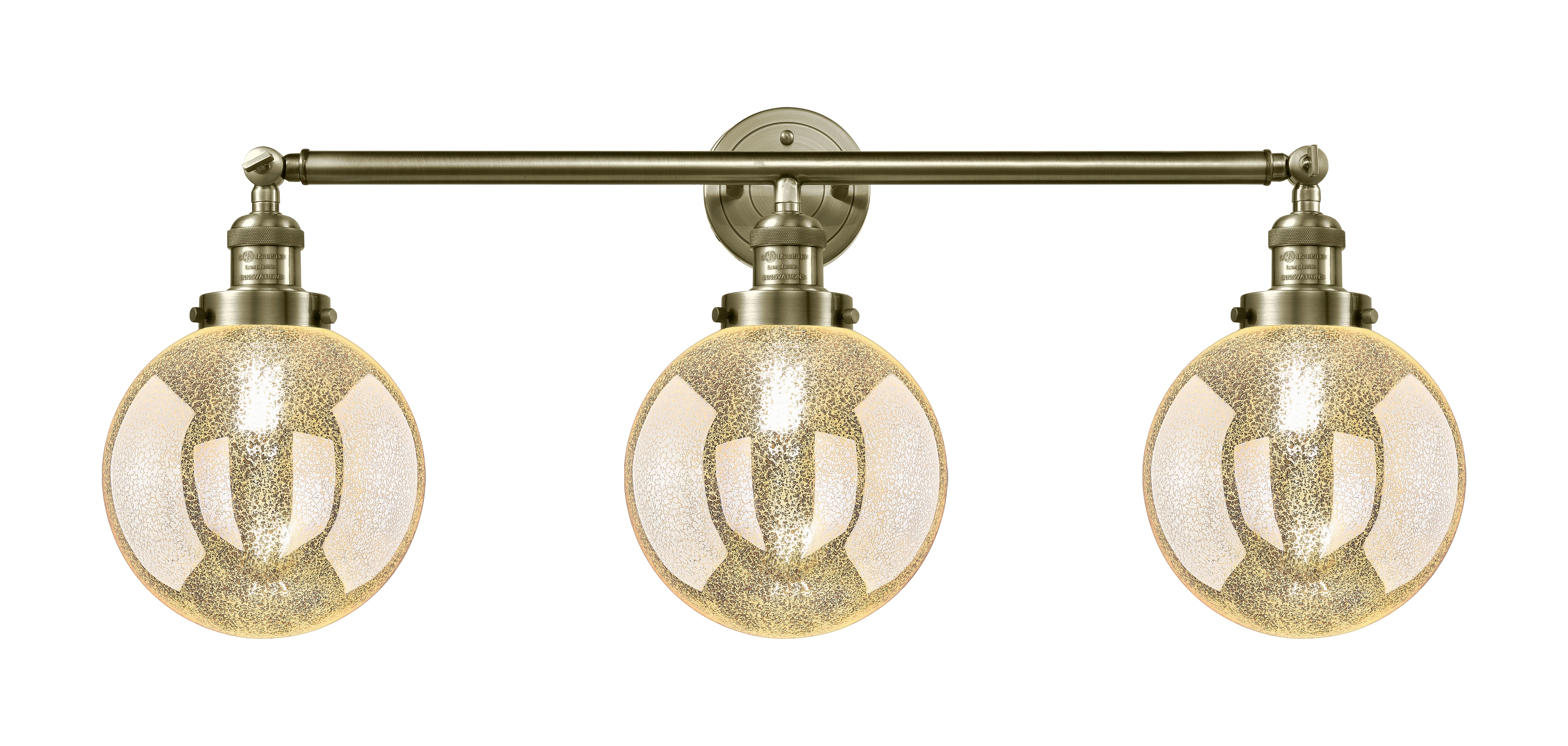 Franklin Restoration Bath Vanity Light Brass