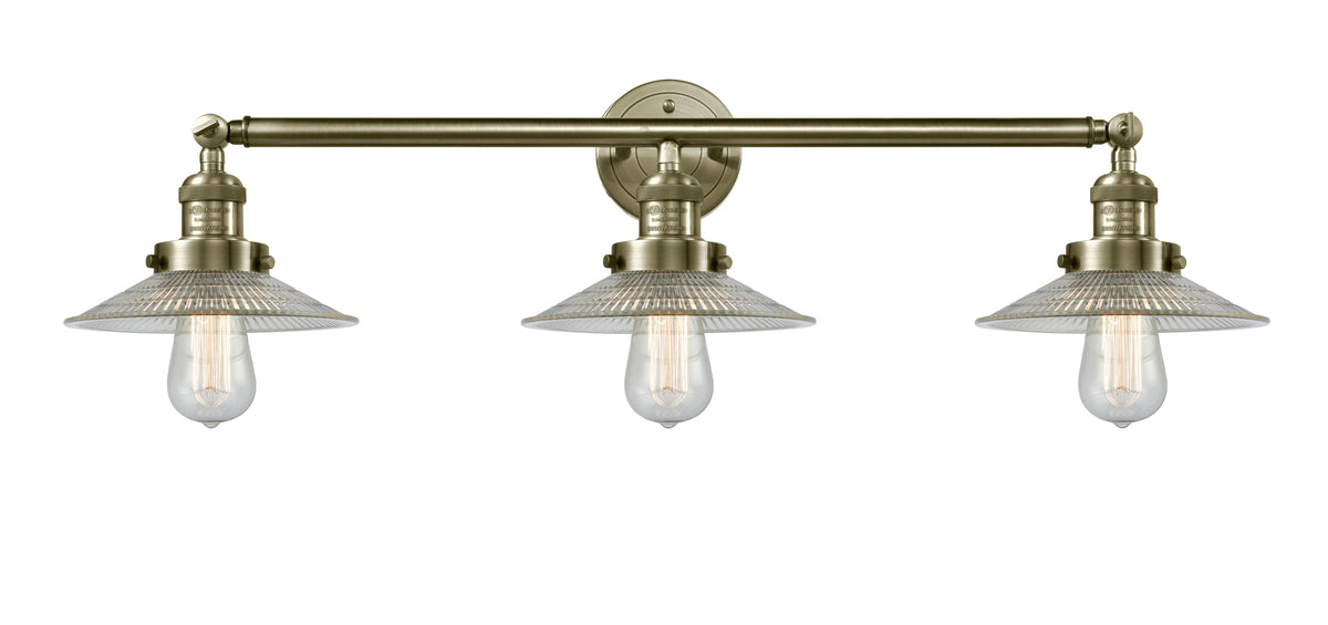 Halophane 33-Inch 3-Light Bath Vanity Light with LED Bulbs