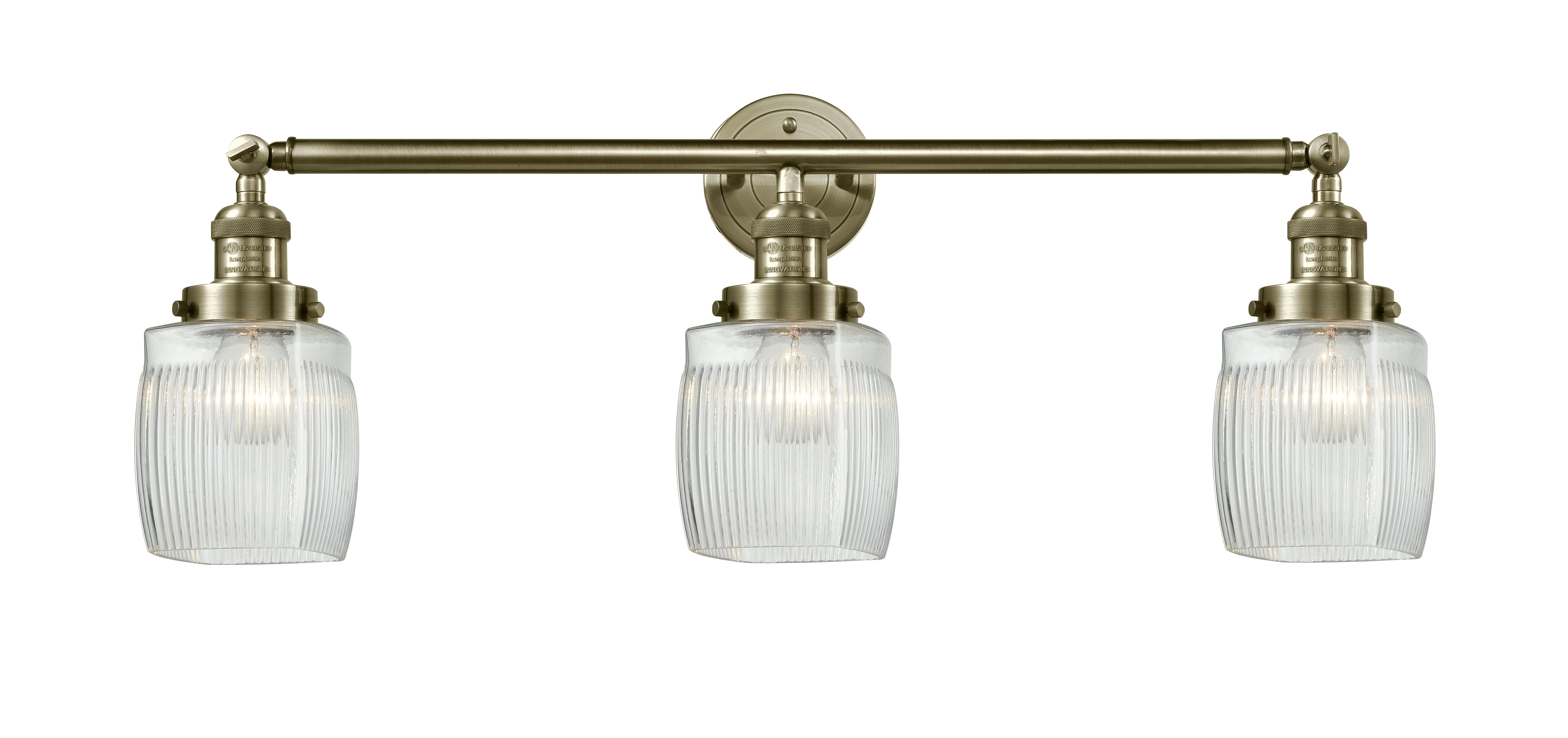 Franklin Restoration Vanity Light Cast Brass