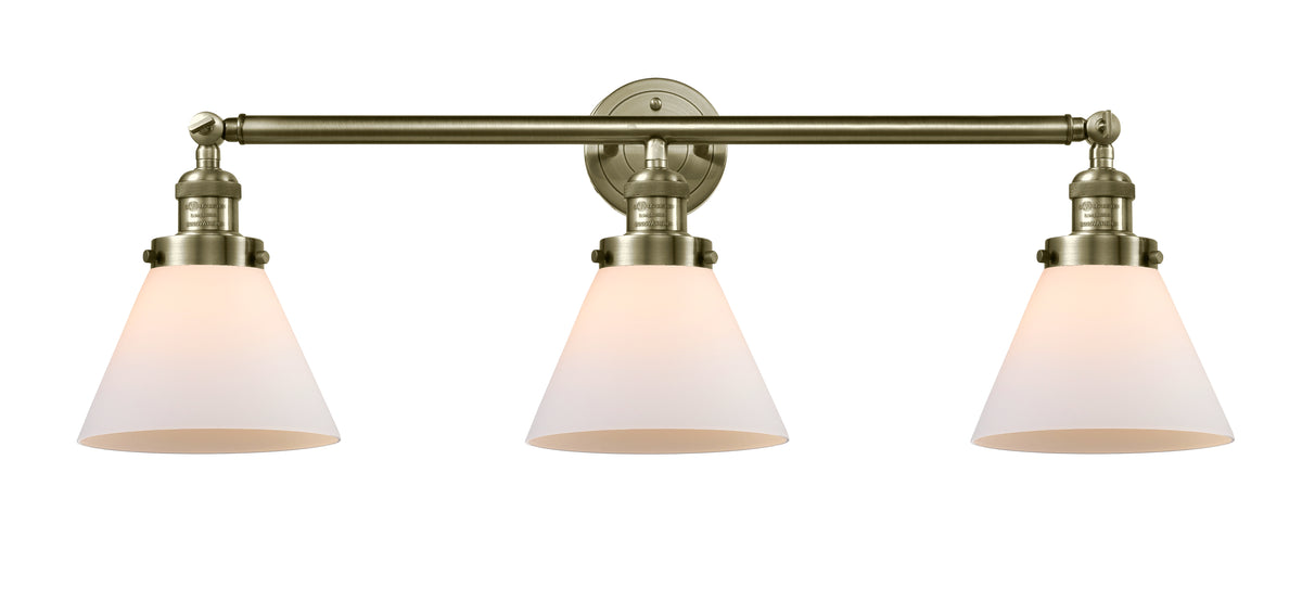 Cone 32-Inch 3-Light Bath Vanity Light