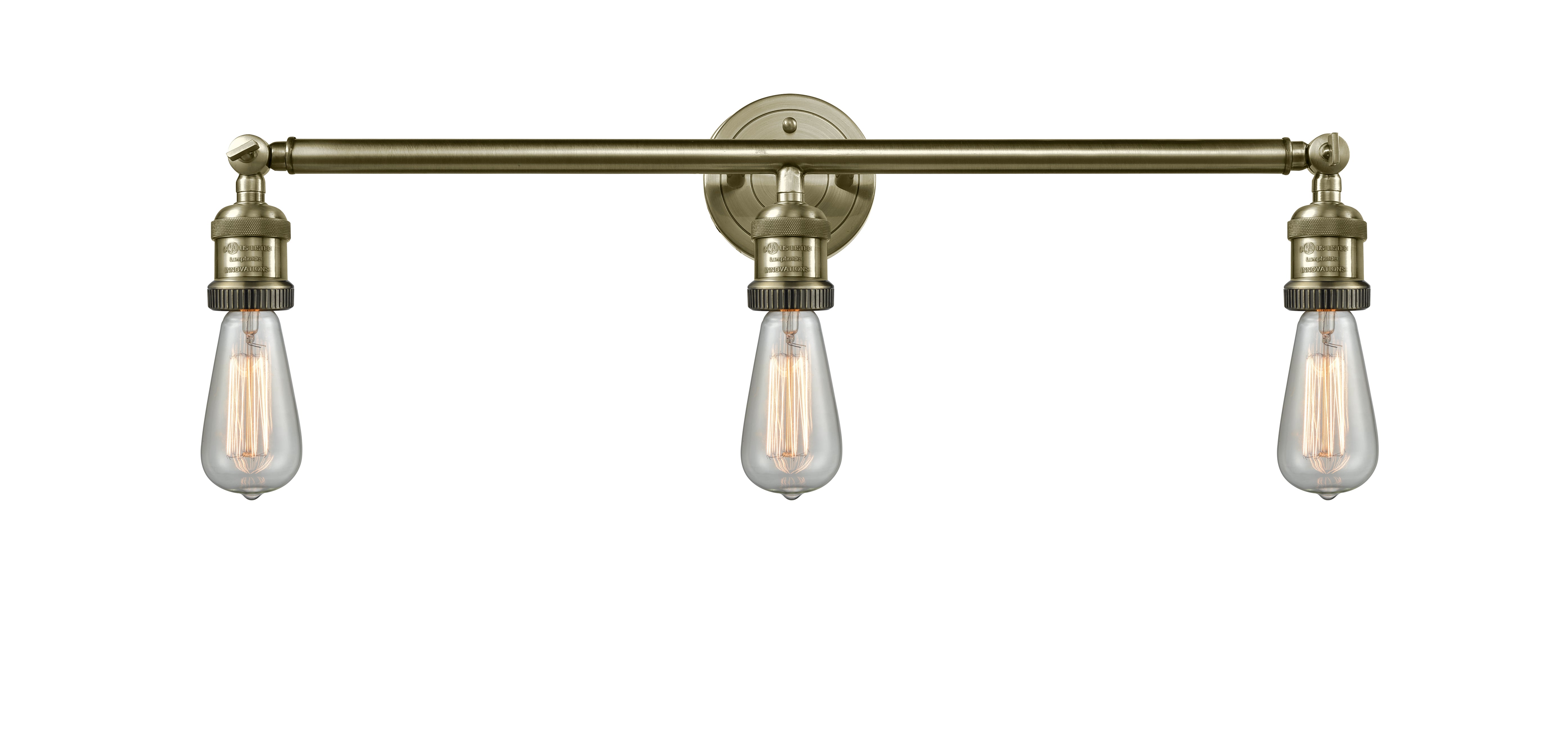 Franklin Restoration Brass Vanity Light