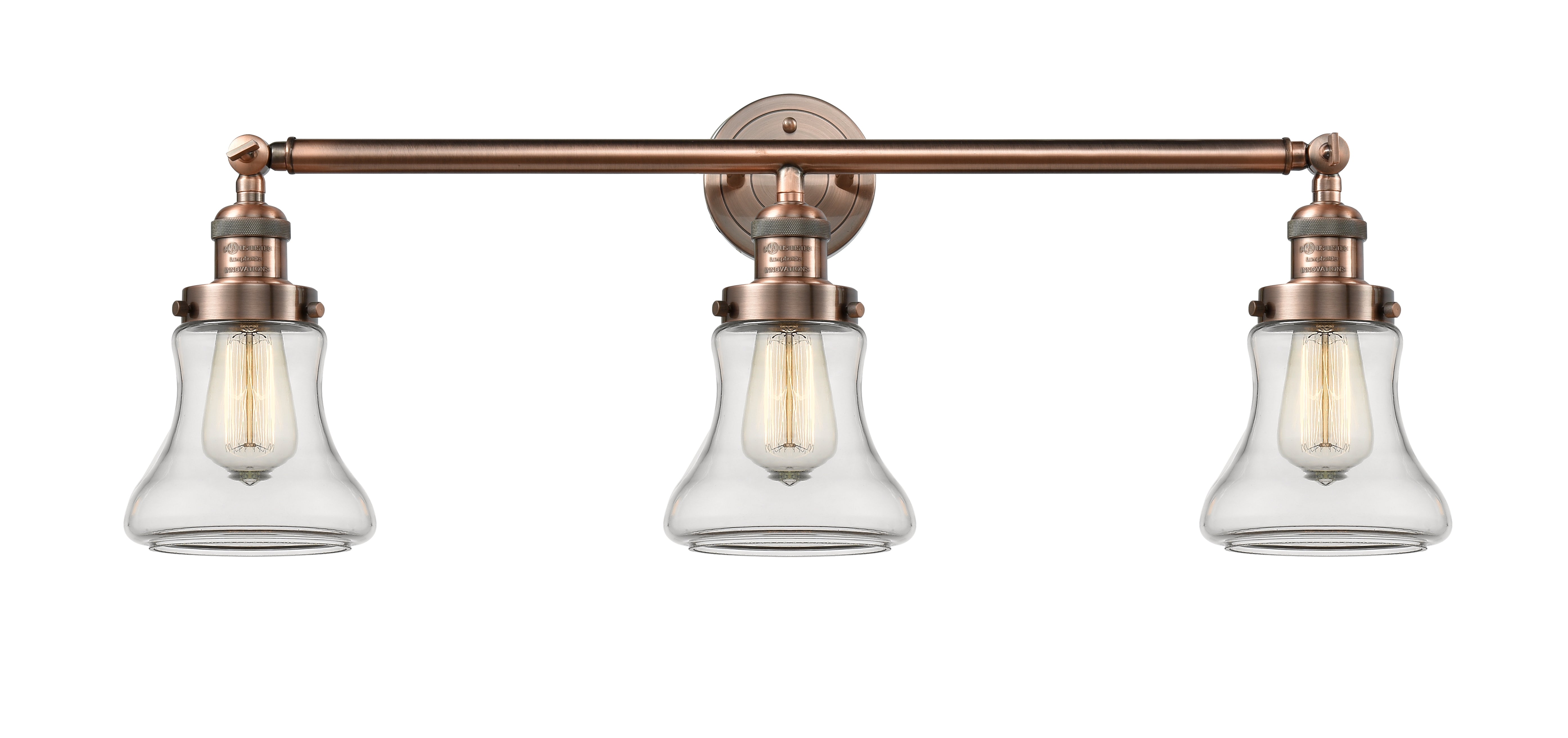 Franklin Restoration Bath Vanity Light 30 Inch