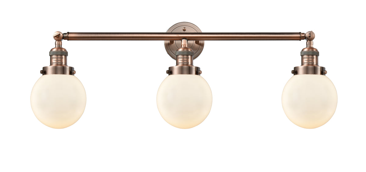 Beacon 30-Inch 3-Light Bath Vanity Light with LED Bulbs