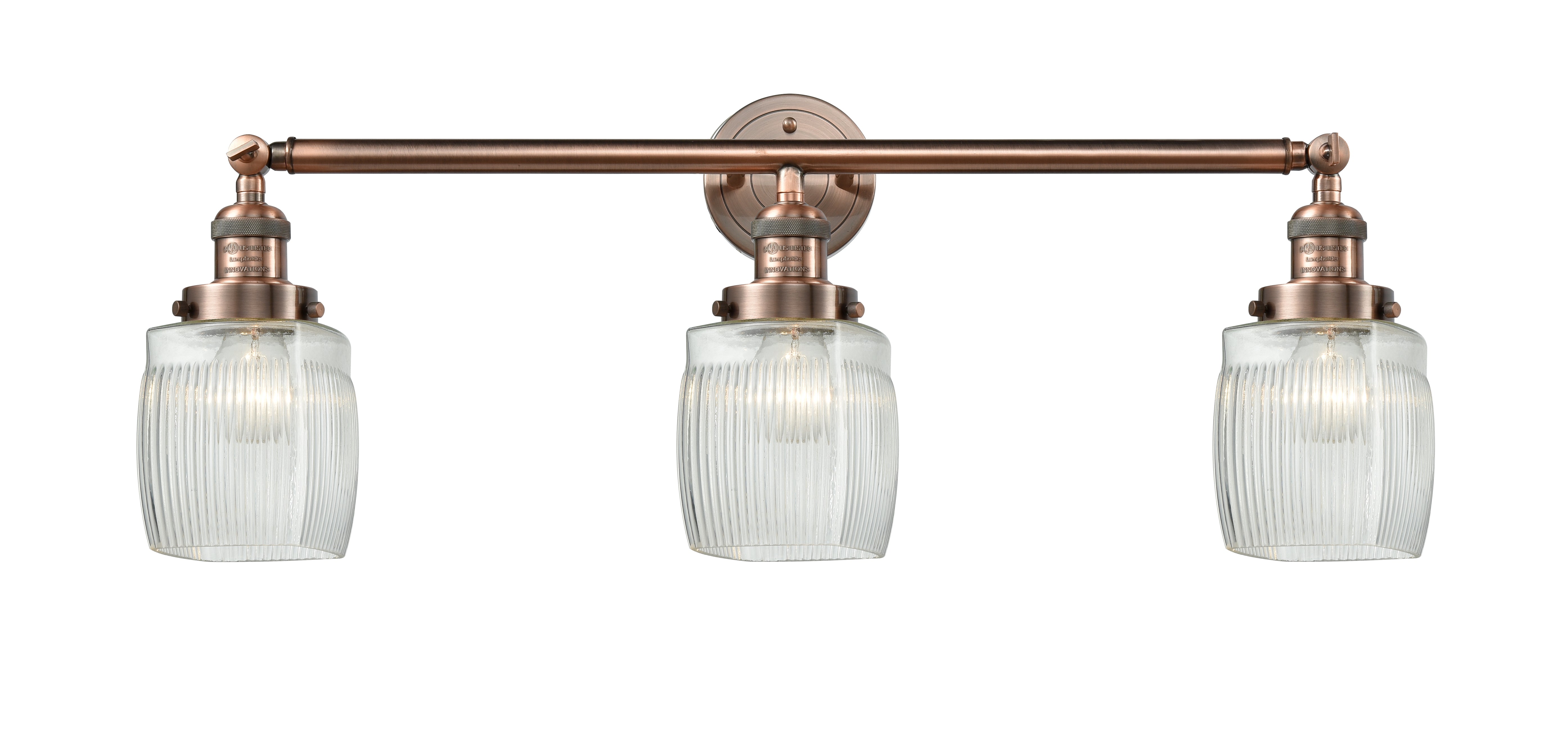 Franklin Restoration Vanity Light Cast Brass