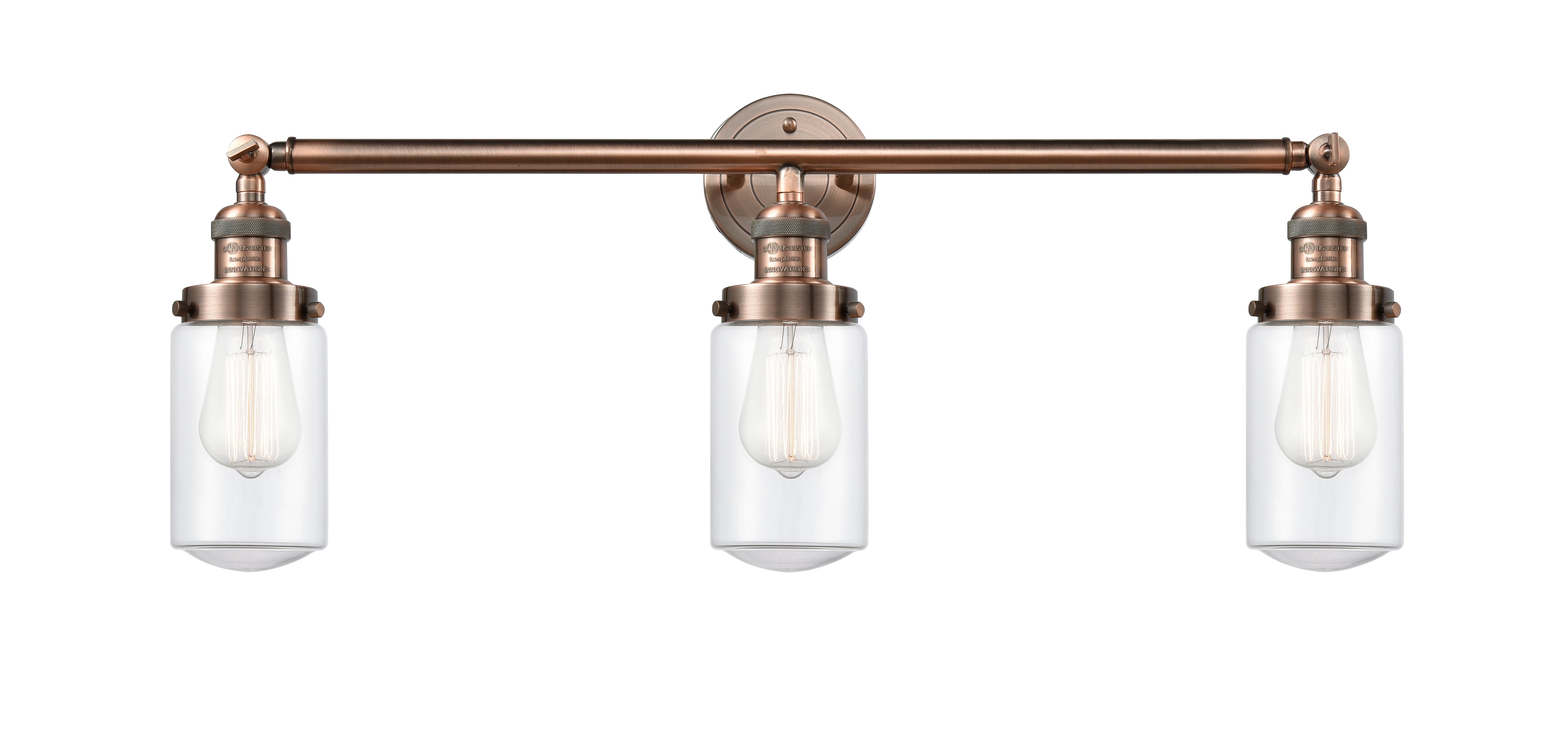 Franklin Restoration Cast Brass Vanity Light