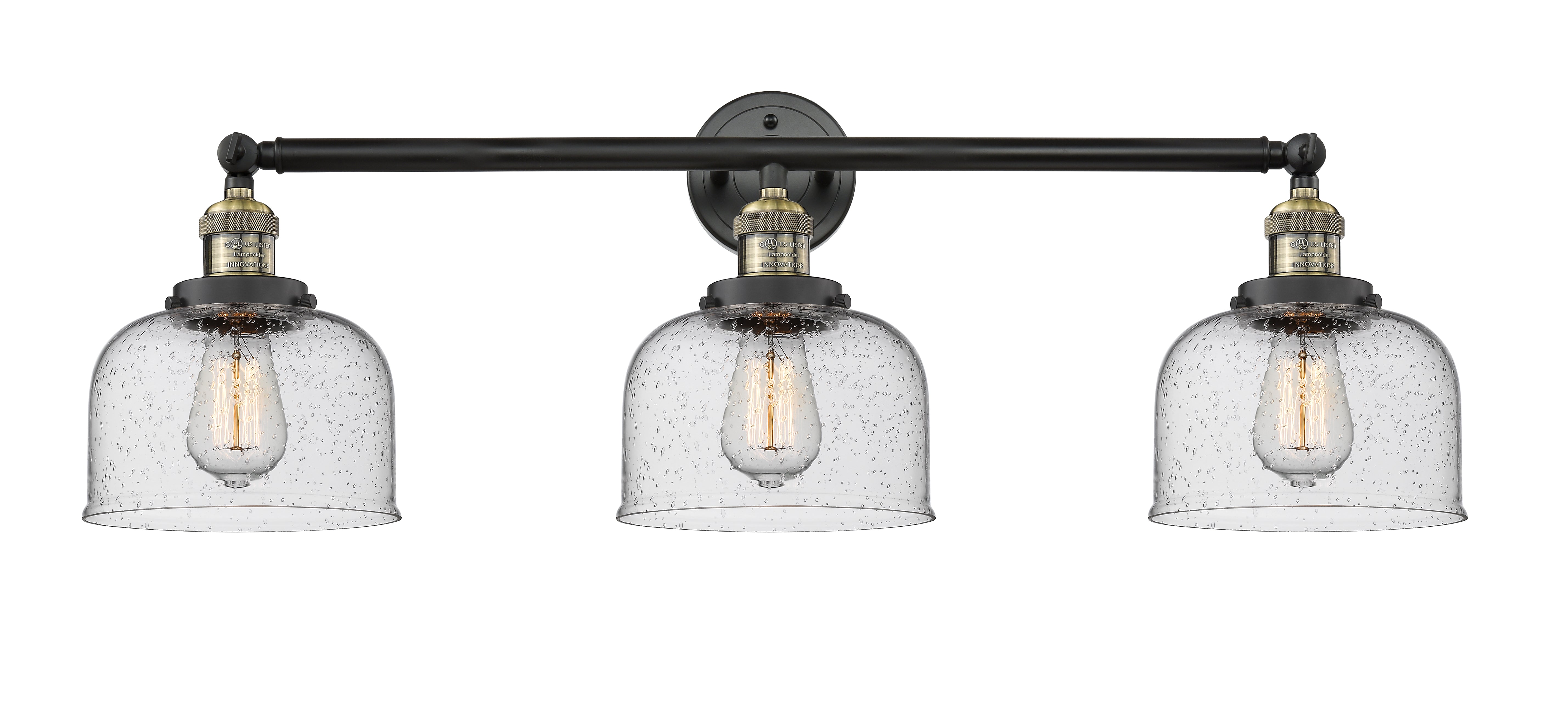 Franklin Restoration Light Brass Glass Steel