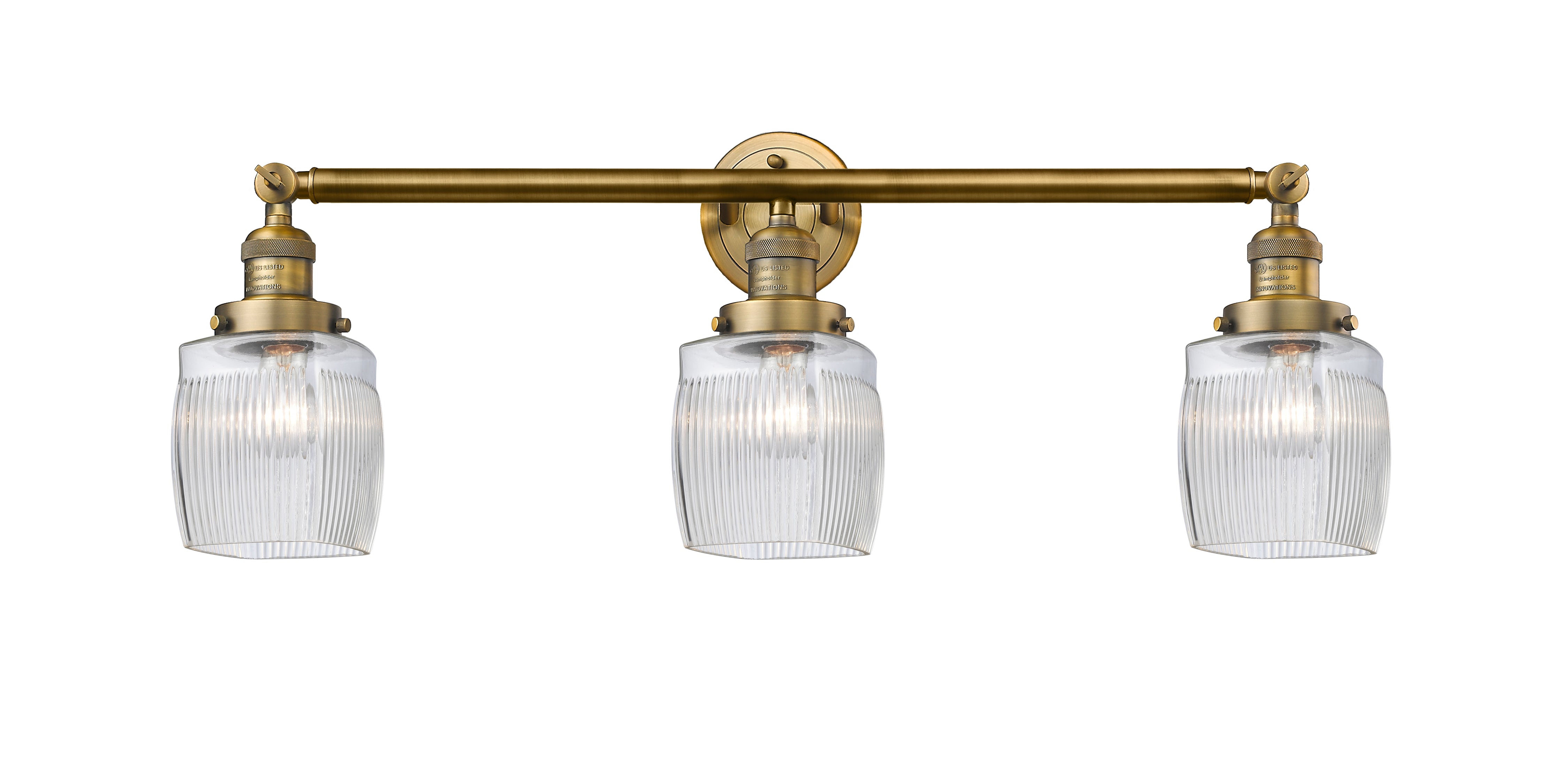 Franklin Restoration Vanity Light Cast Brass