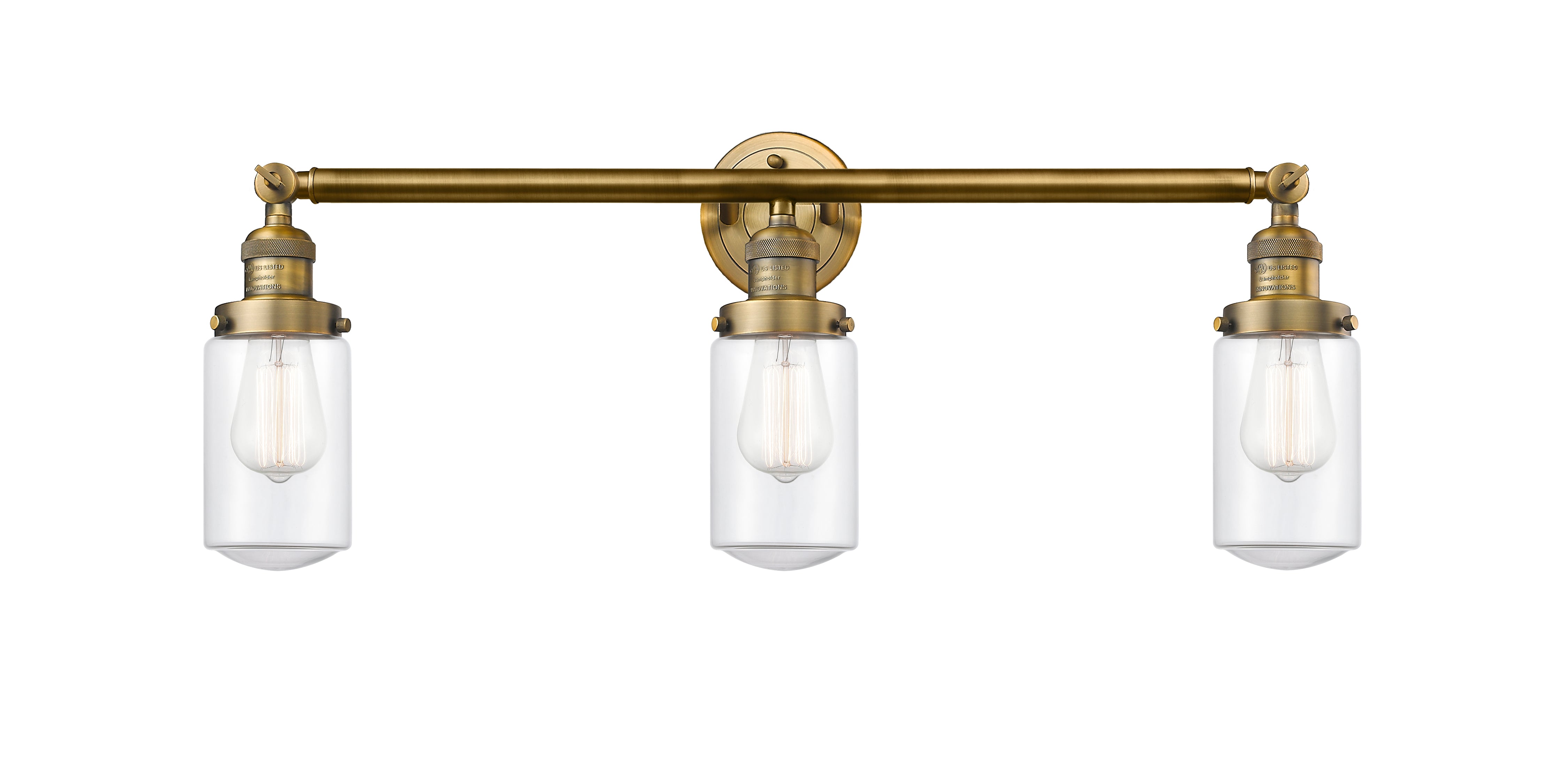 Franklin Restoration Cast Brass Vanity Light