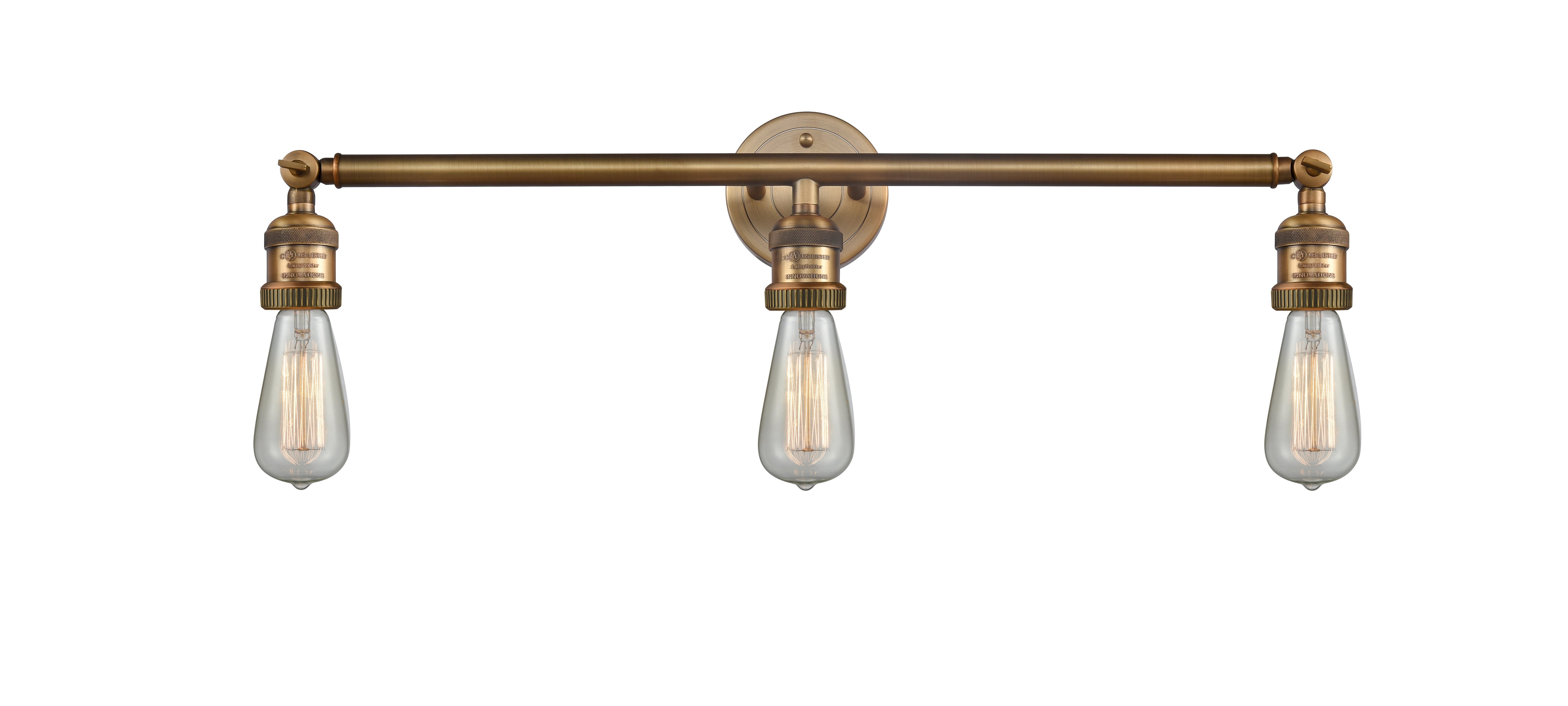 Franklin Restoration Brass Vanity Light