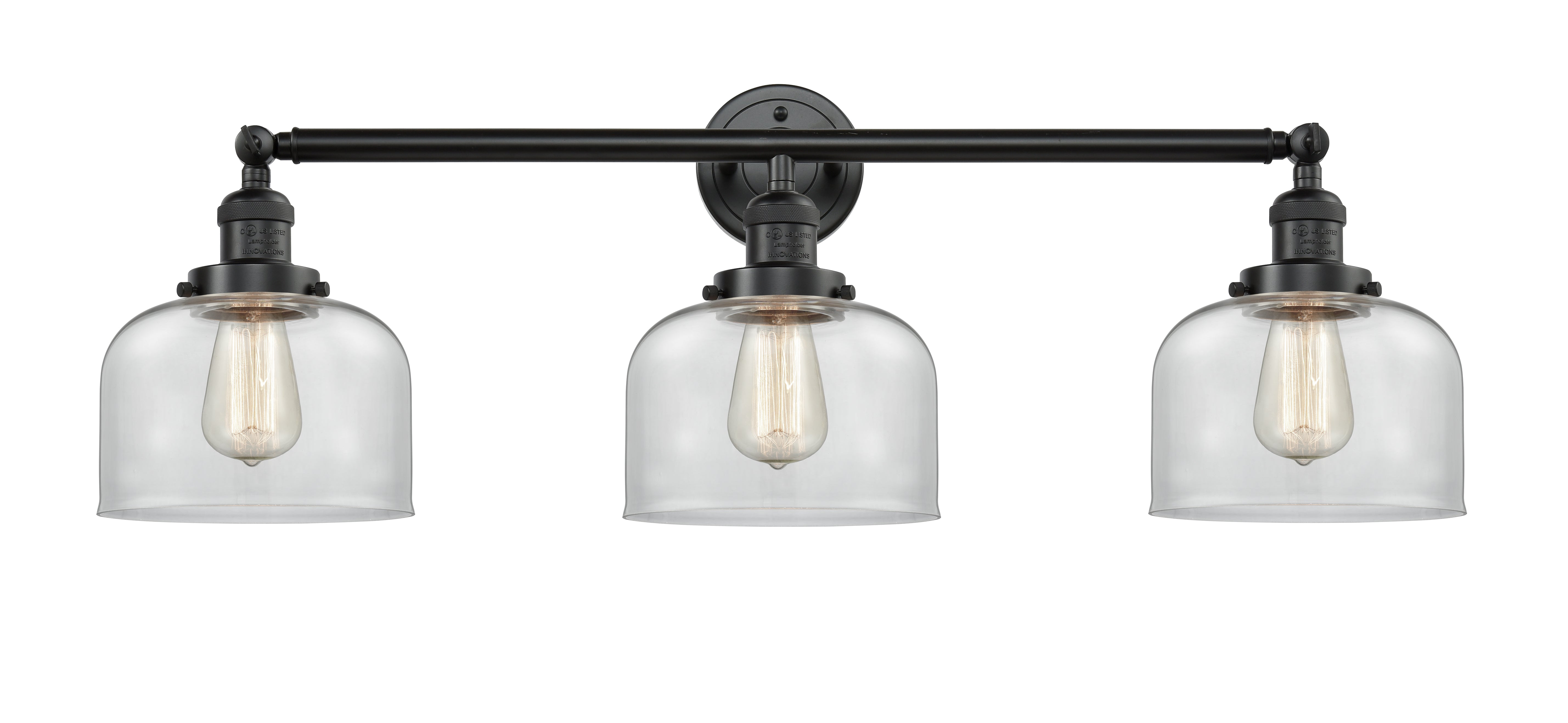 Franklin Restoration Light Brass Glass Steel