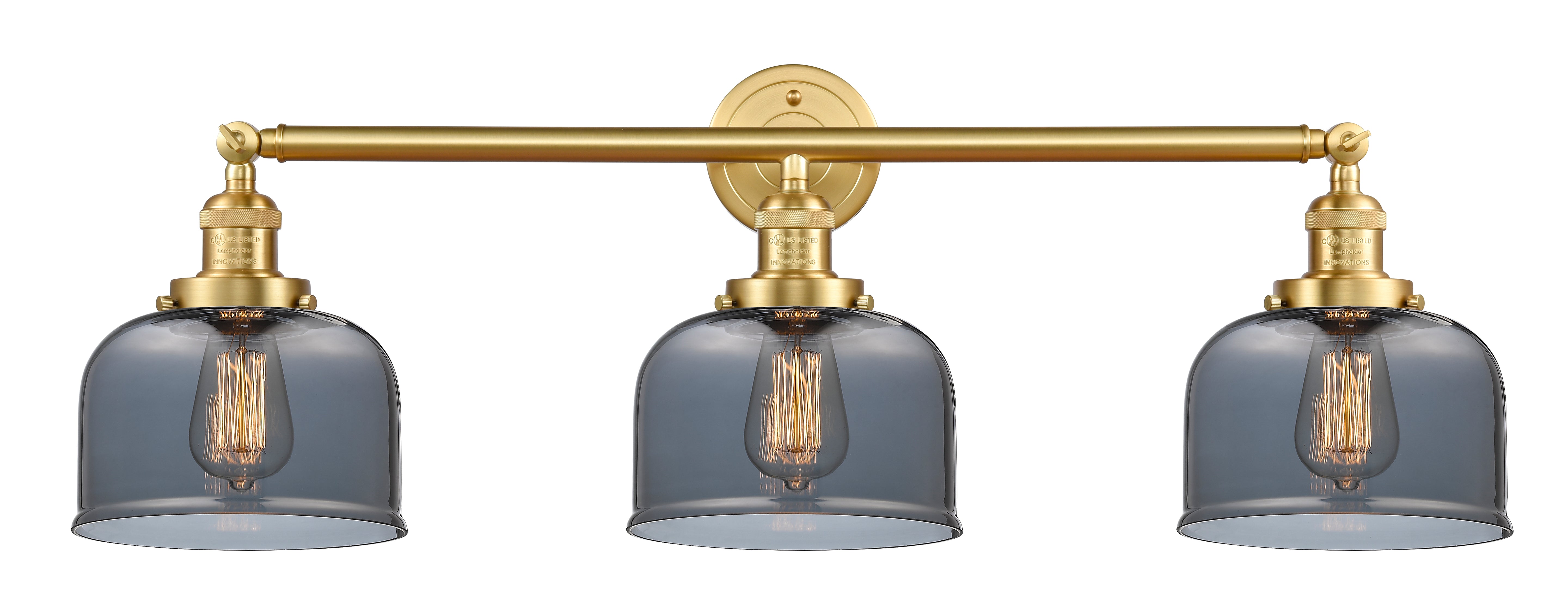 Franklin Restoration Light Brass Glass Steel