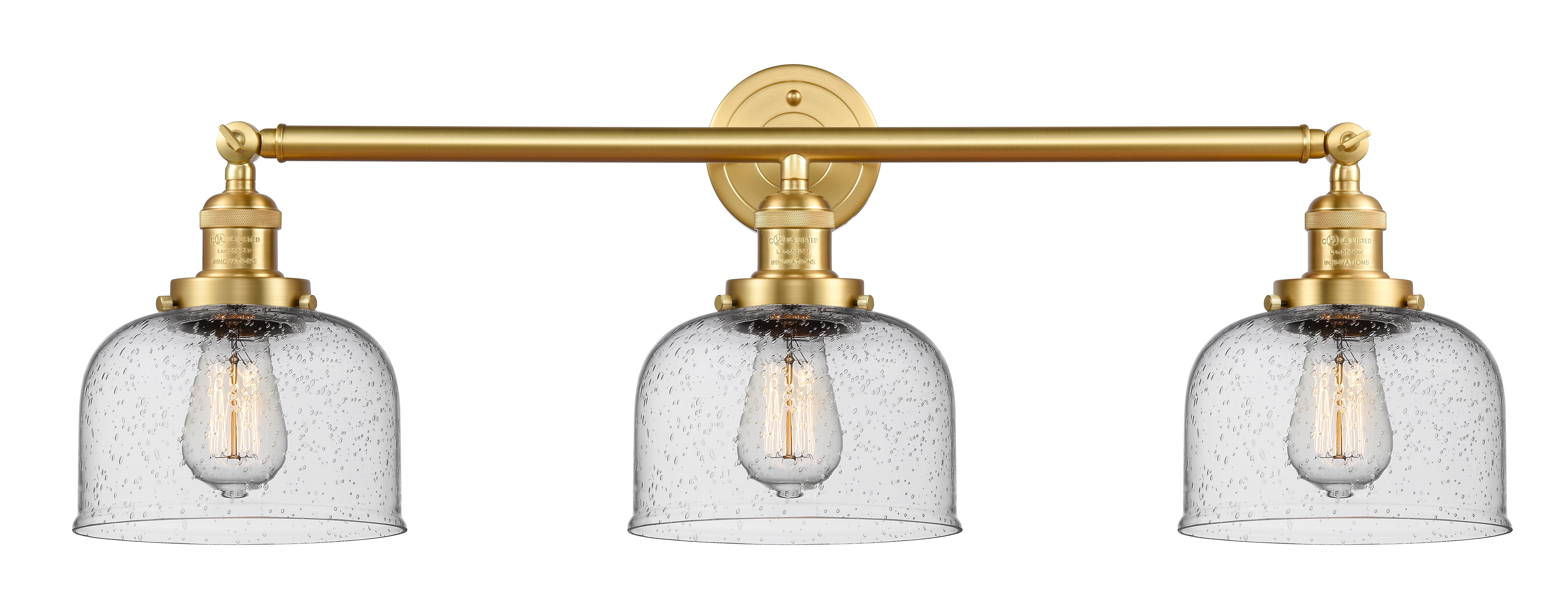 Franklin Restoration Light Brass Glass Steel