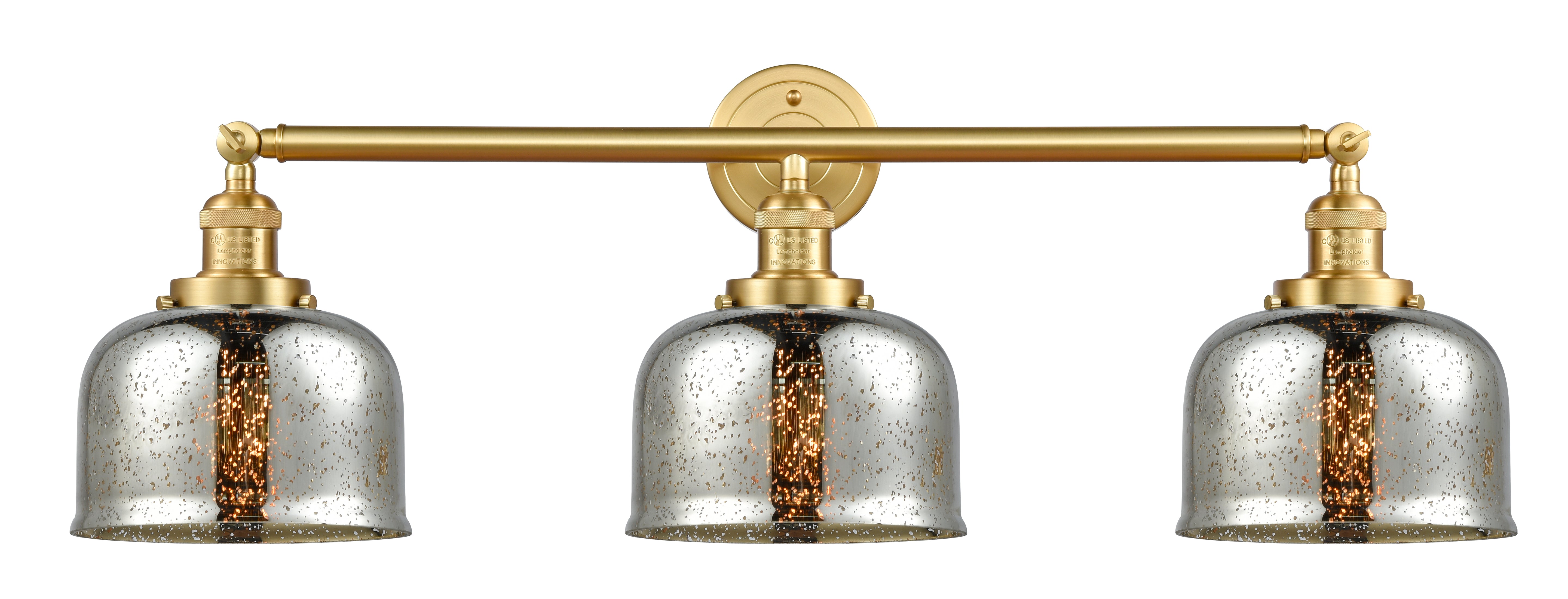 Franklin Restoration Light Brass Glass Steel
