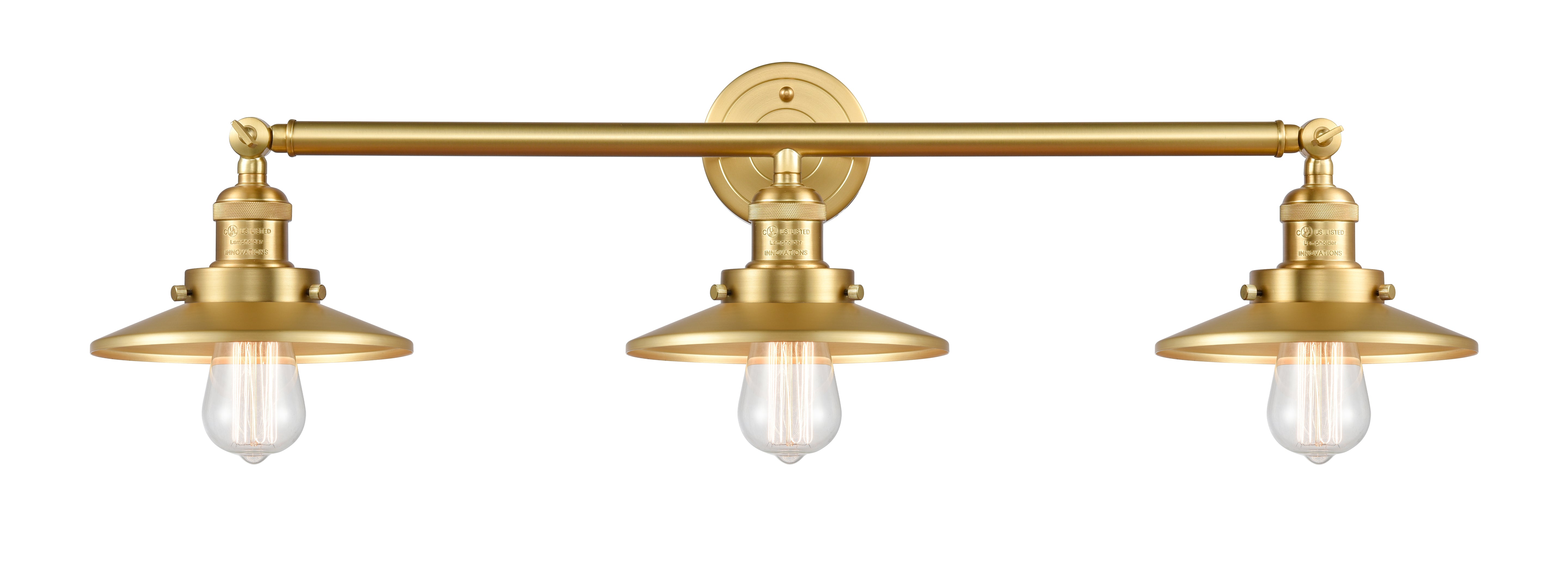 Franklin Restoration Vanity Light Cast Brass