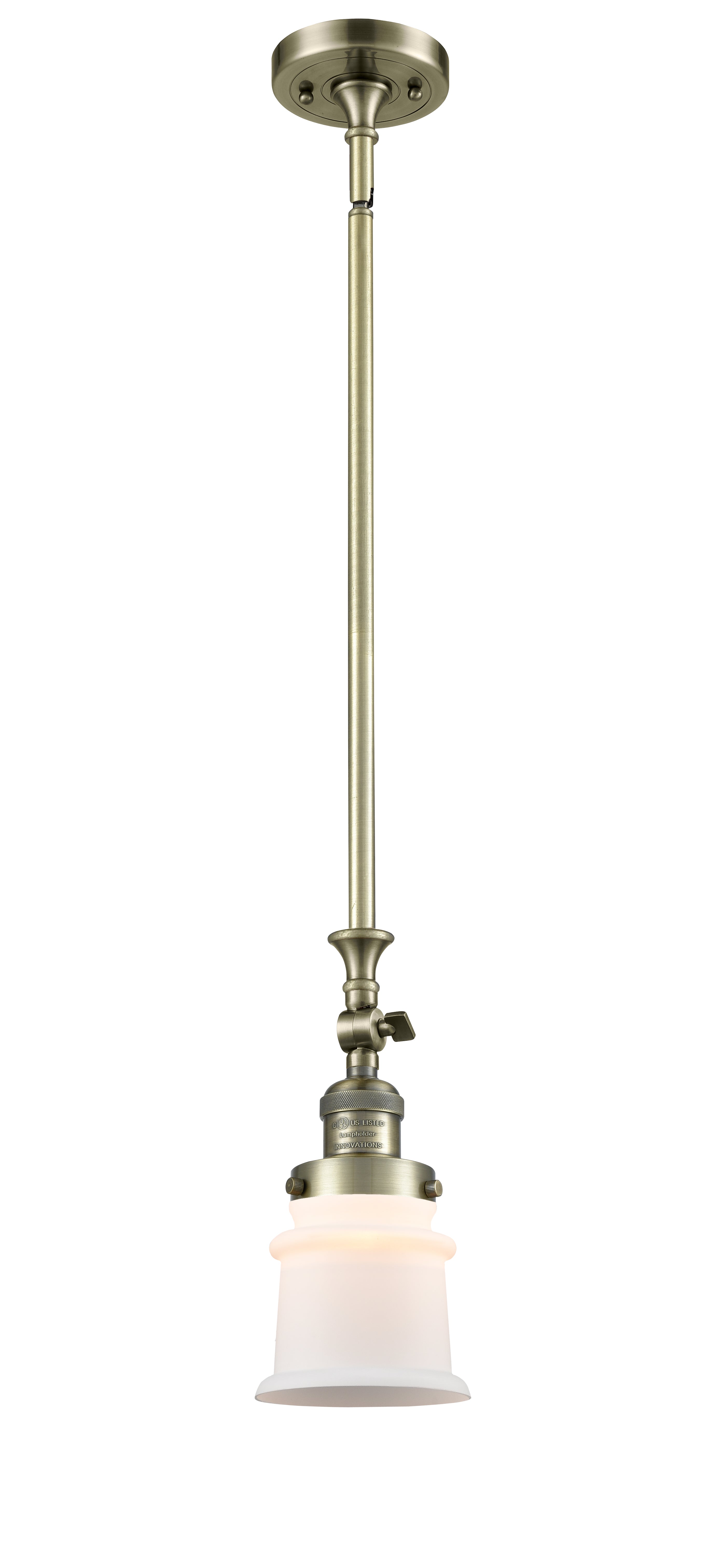 Franklin Restoration Mini Pendant Antique Brass