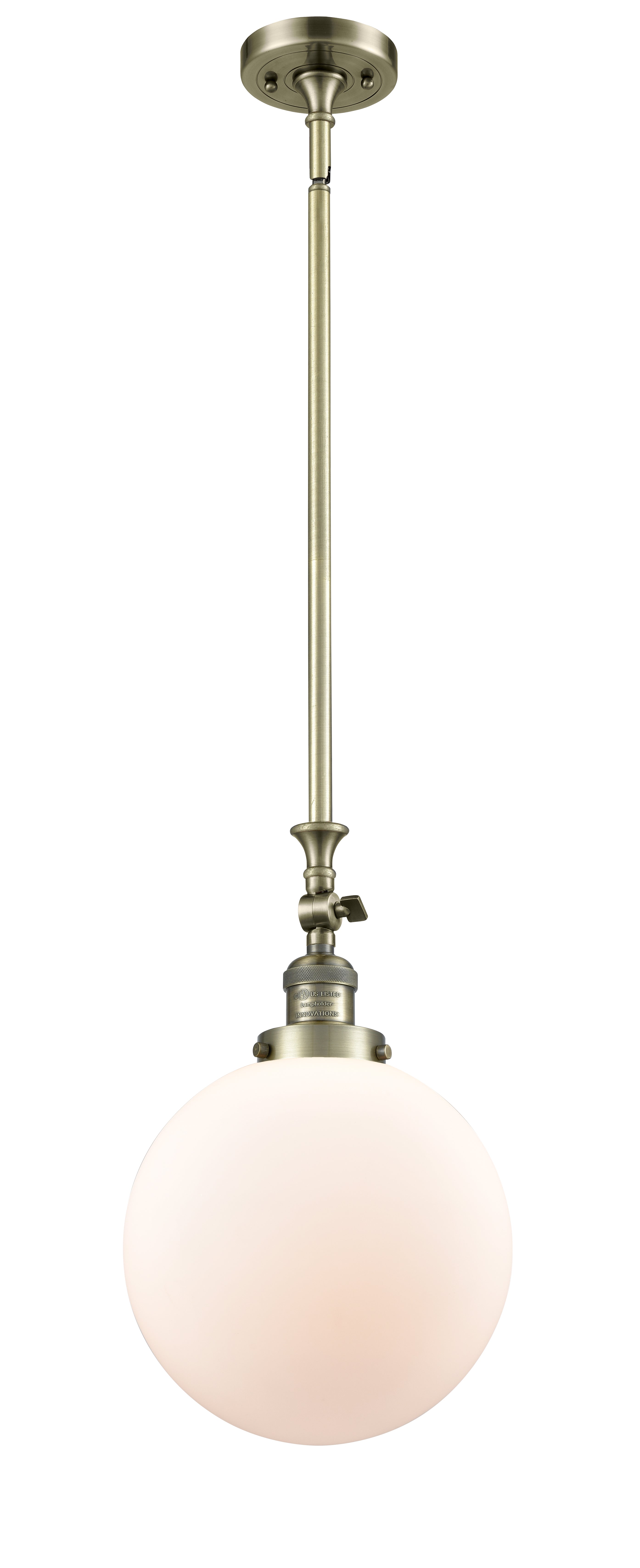 Franklin Restoration Mini Pendant Antique Brass